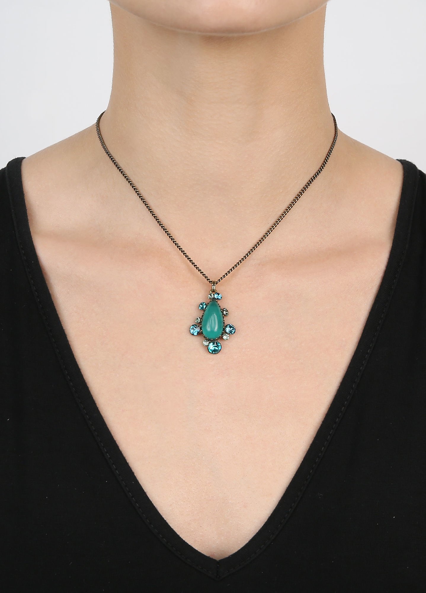 image pour Collier pendant Gorgeous Vert  