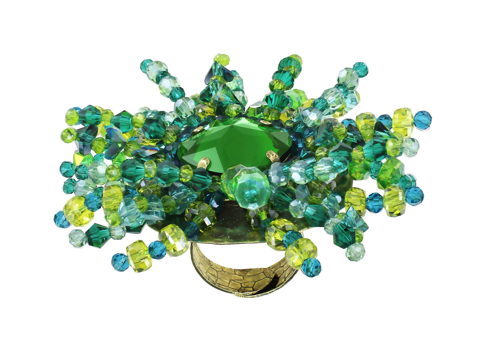 image for Ring Bead Snake Jelly Green  