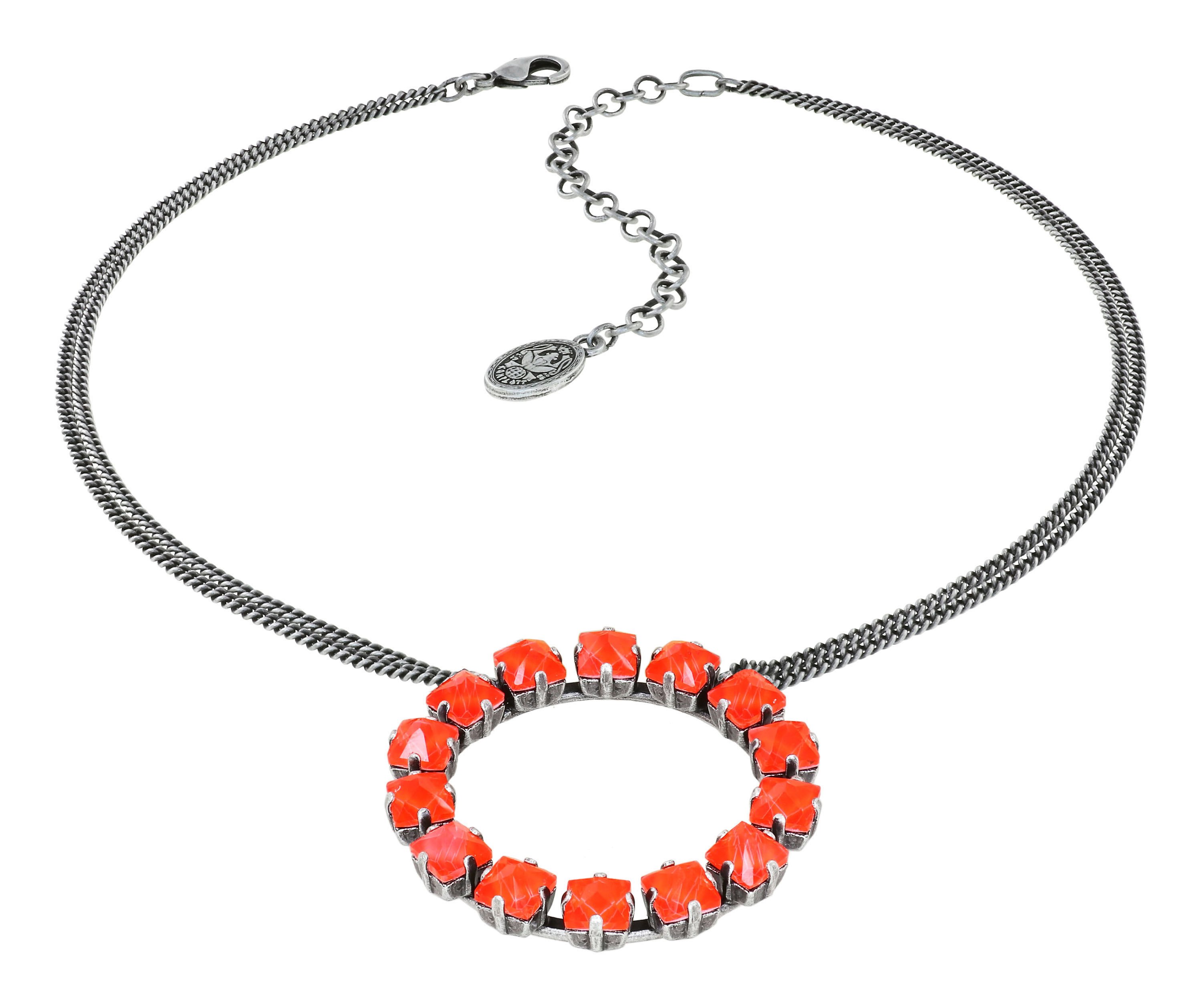 image pour Collier Punk Classics Rouge / Orange  size S