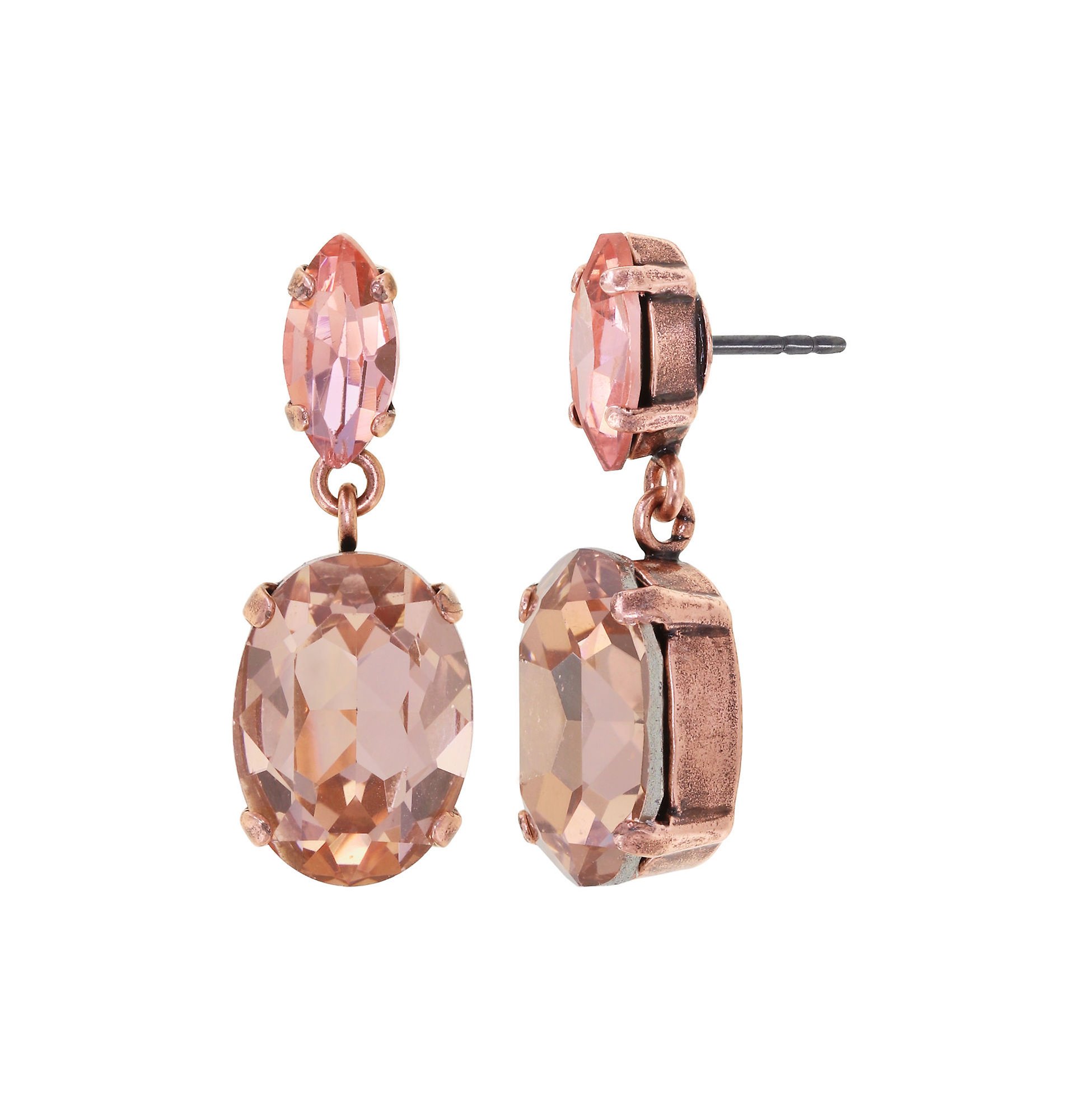 image pour Clou d'oreille pendant Afternoon Tea de Luxe Beige  