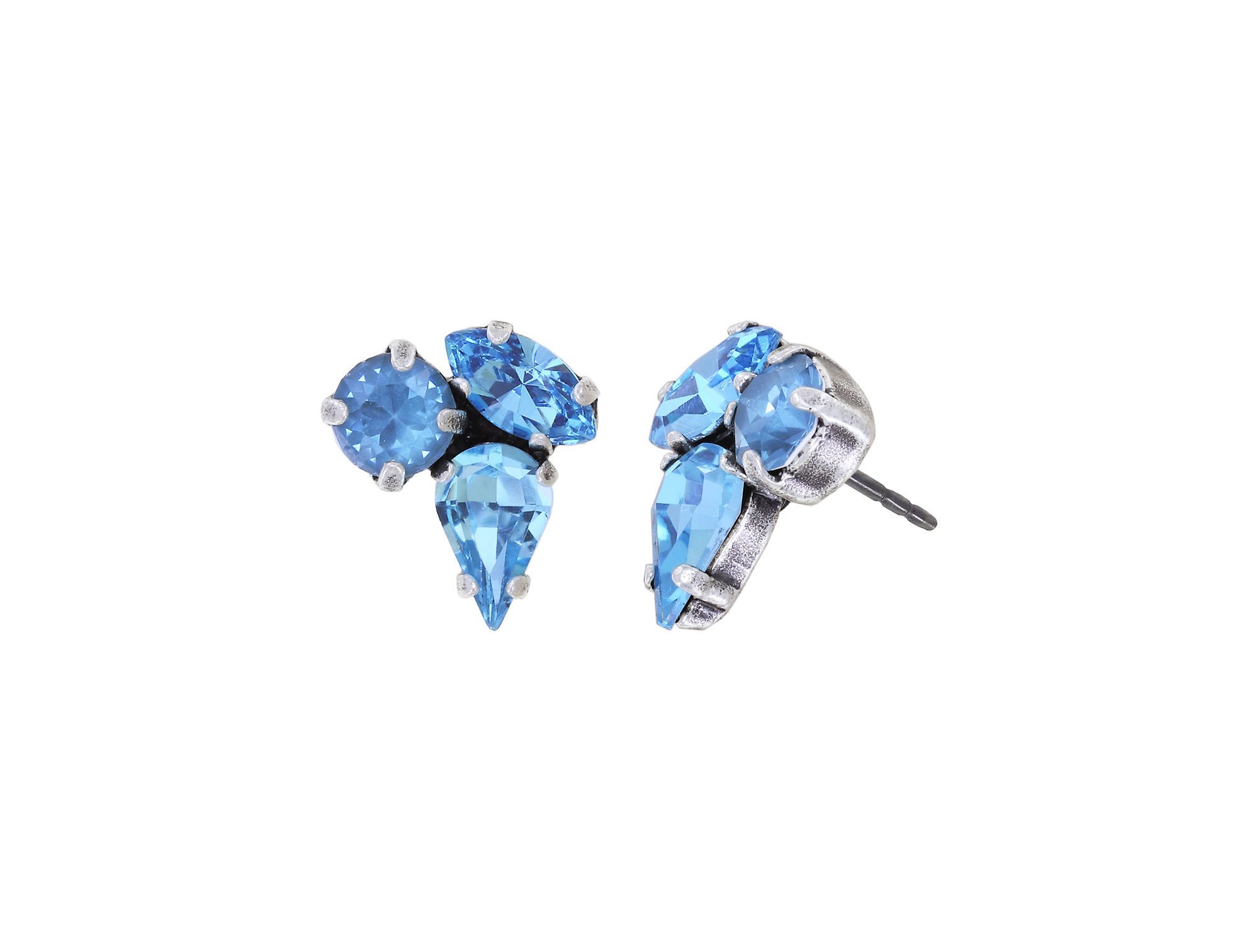 image for Earring Stud Afternoon Tea de Luxe Blue  