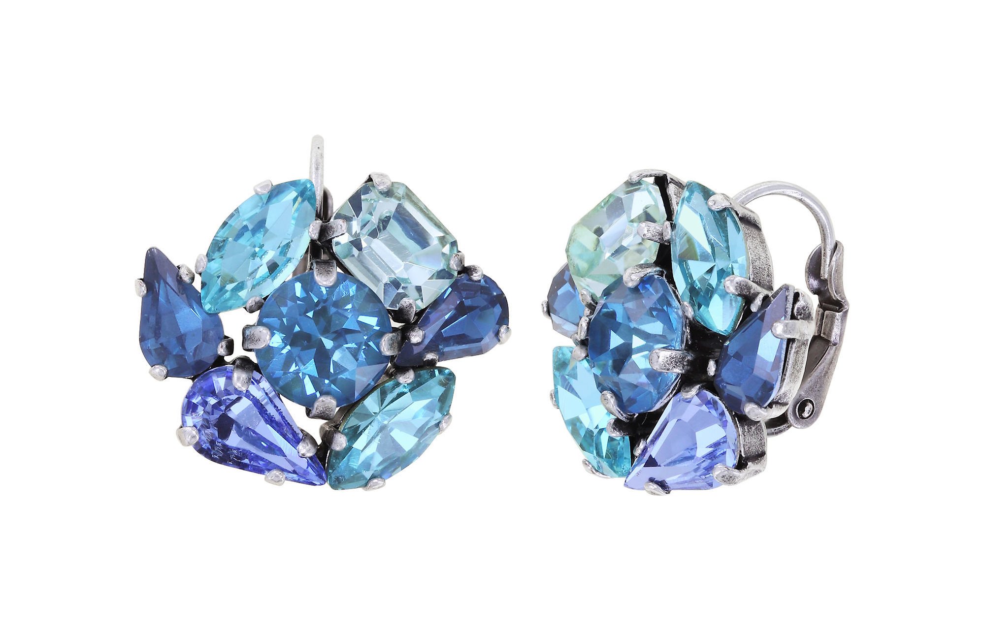 image for Earring Eurowire Afternoon Tea de Luxe Blue  