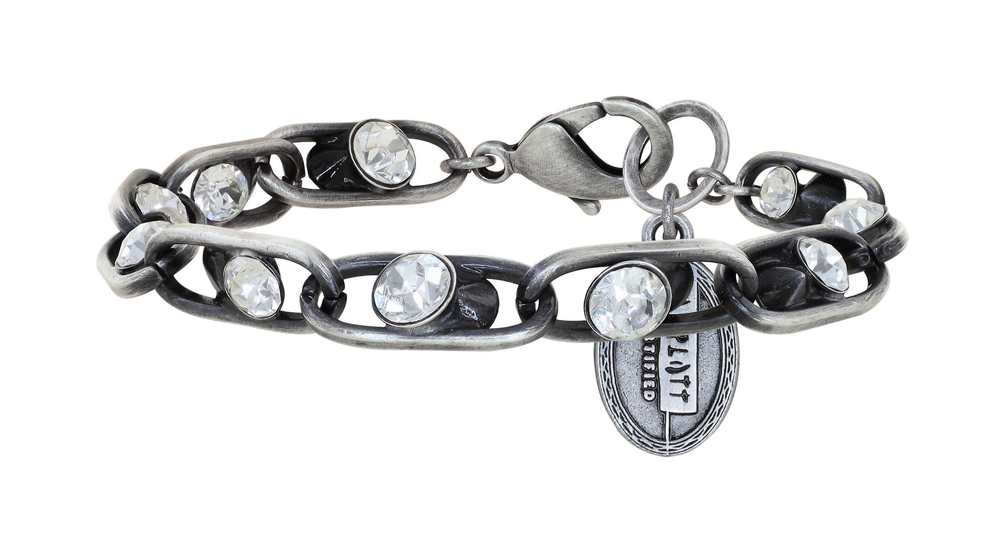 image pour Bracelet Glam Rock Blanc  