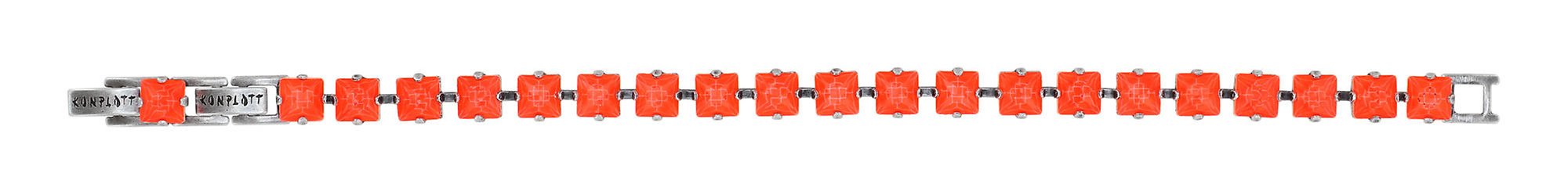 image pour Bracelet Punk Classics Rouge / Orange  size S