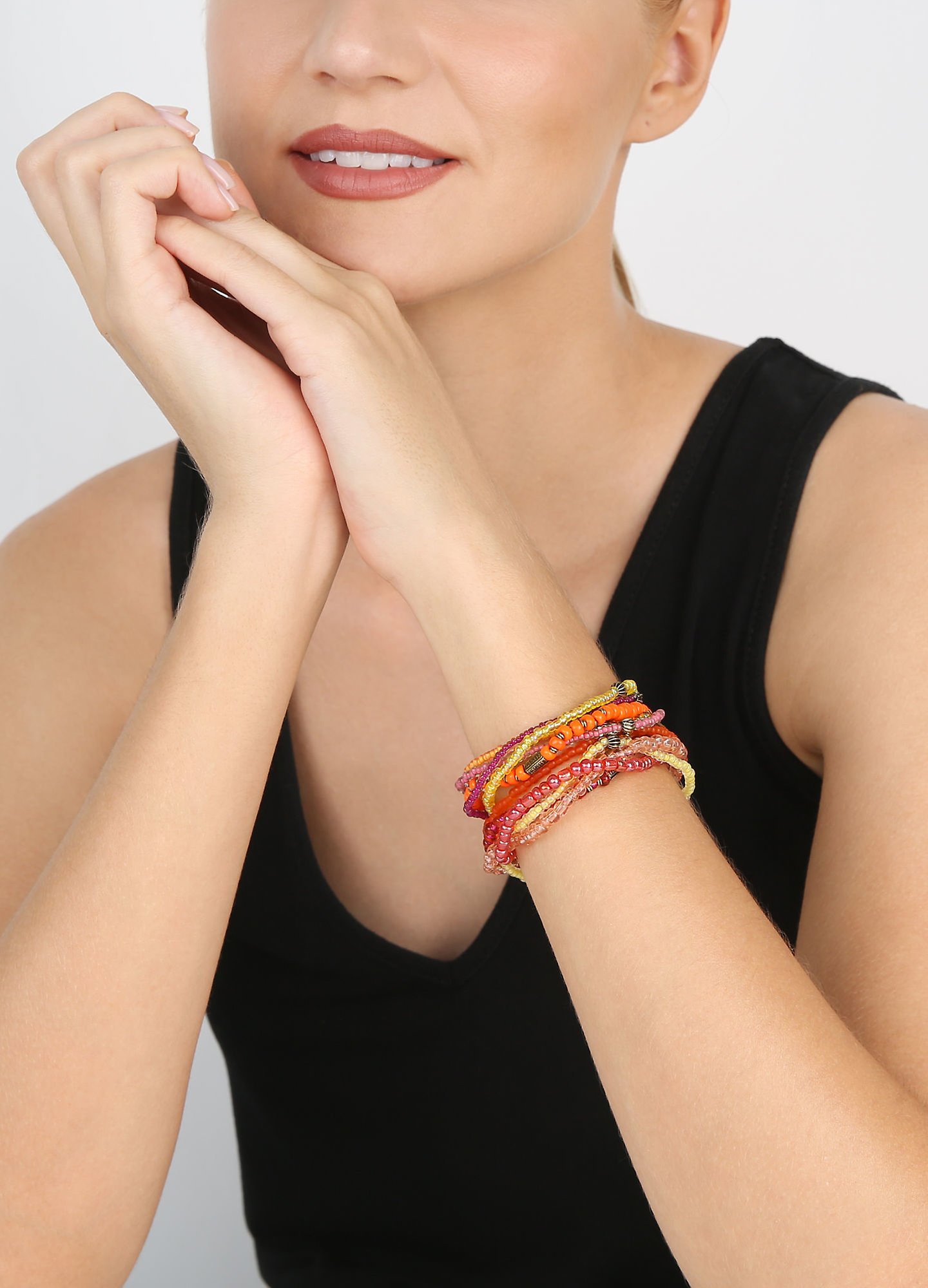 image for Bracelet elastic Petit Glamour d´Afrique Multi  