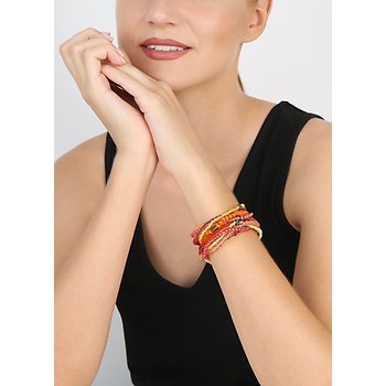 image for Bracelet elastic Petit Glamour d´Afrique multi  