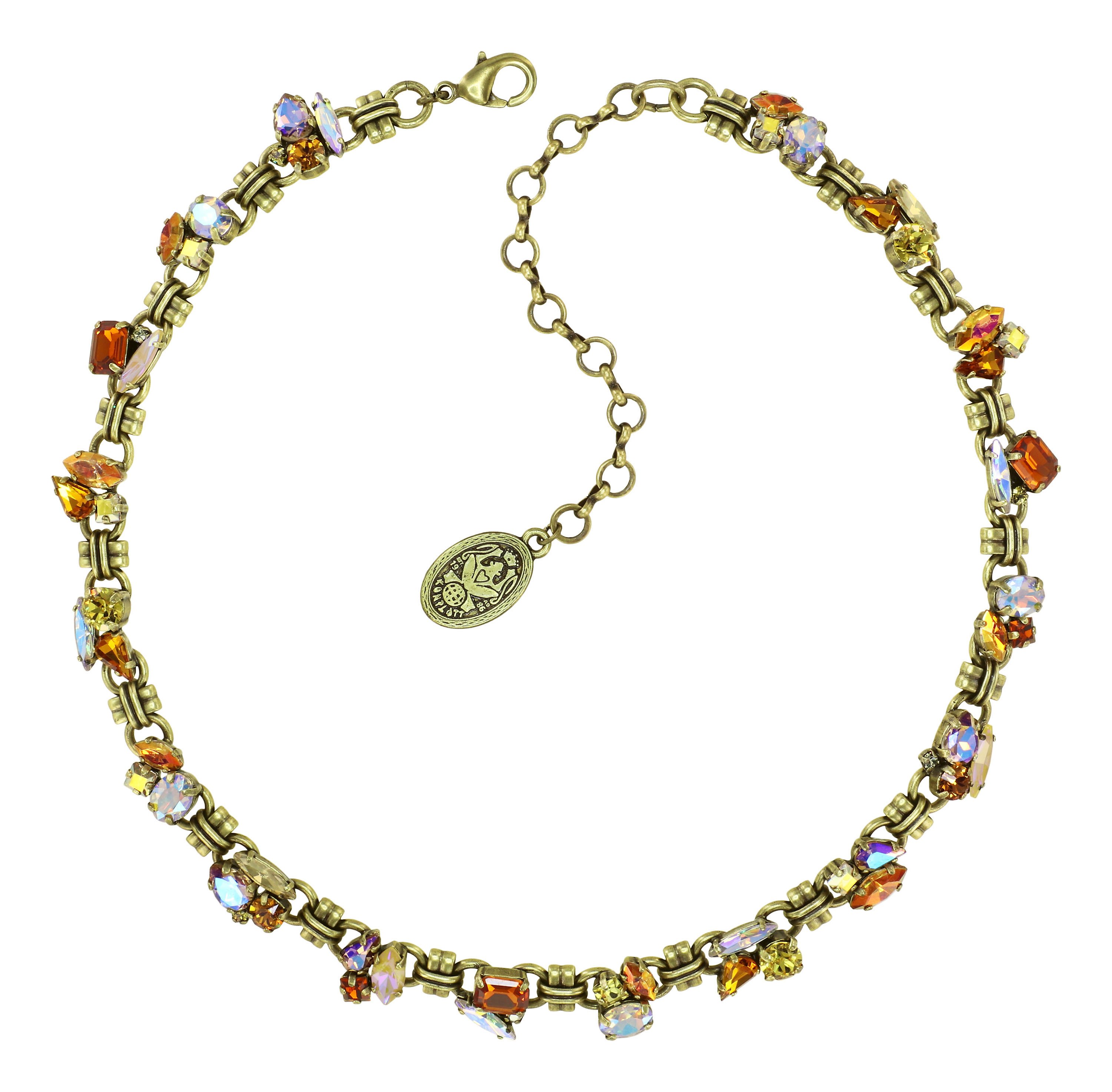 image pour Collier Love Letters Jaune  