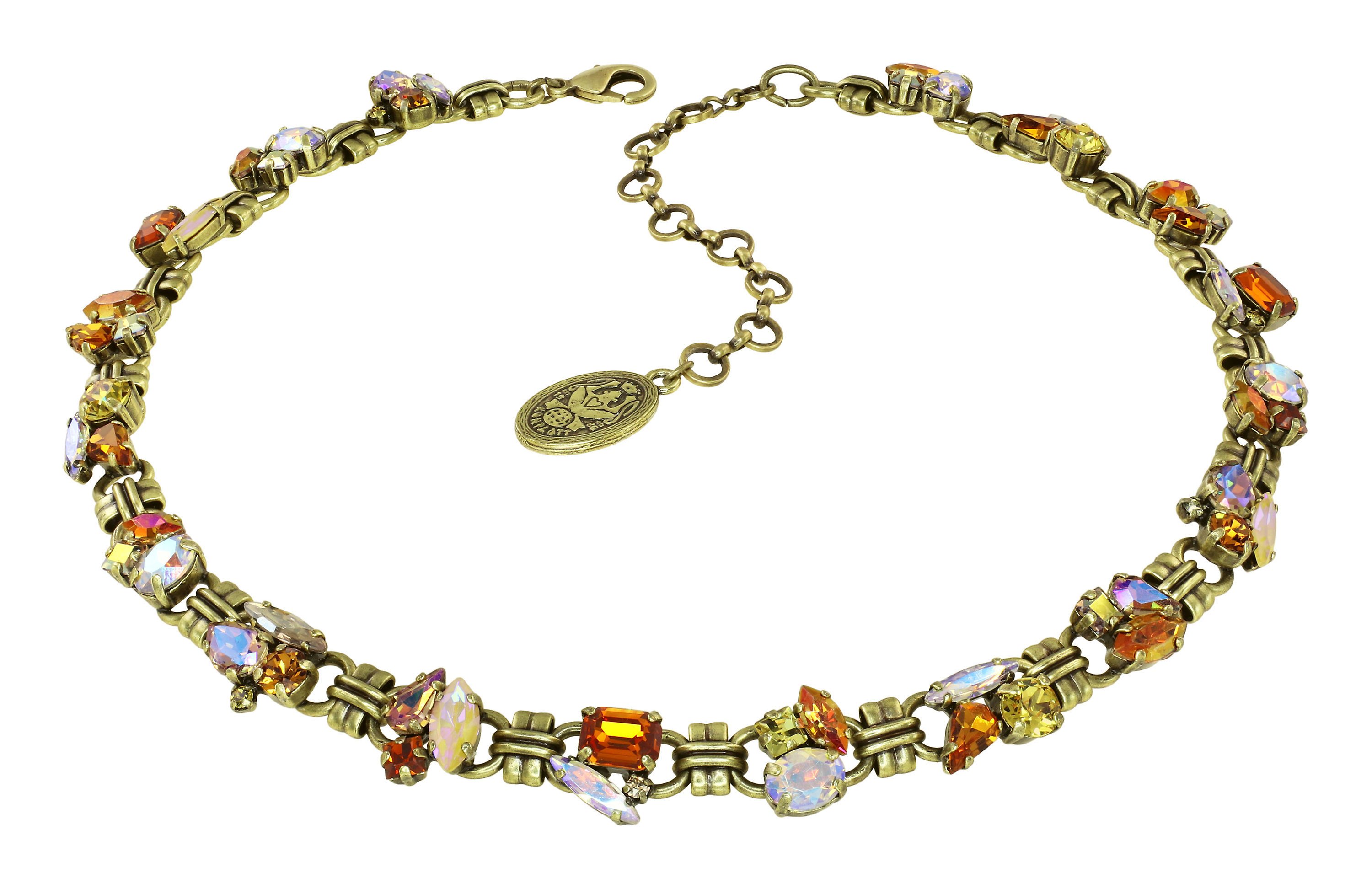 image for Necklace Love Letters Yellow  