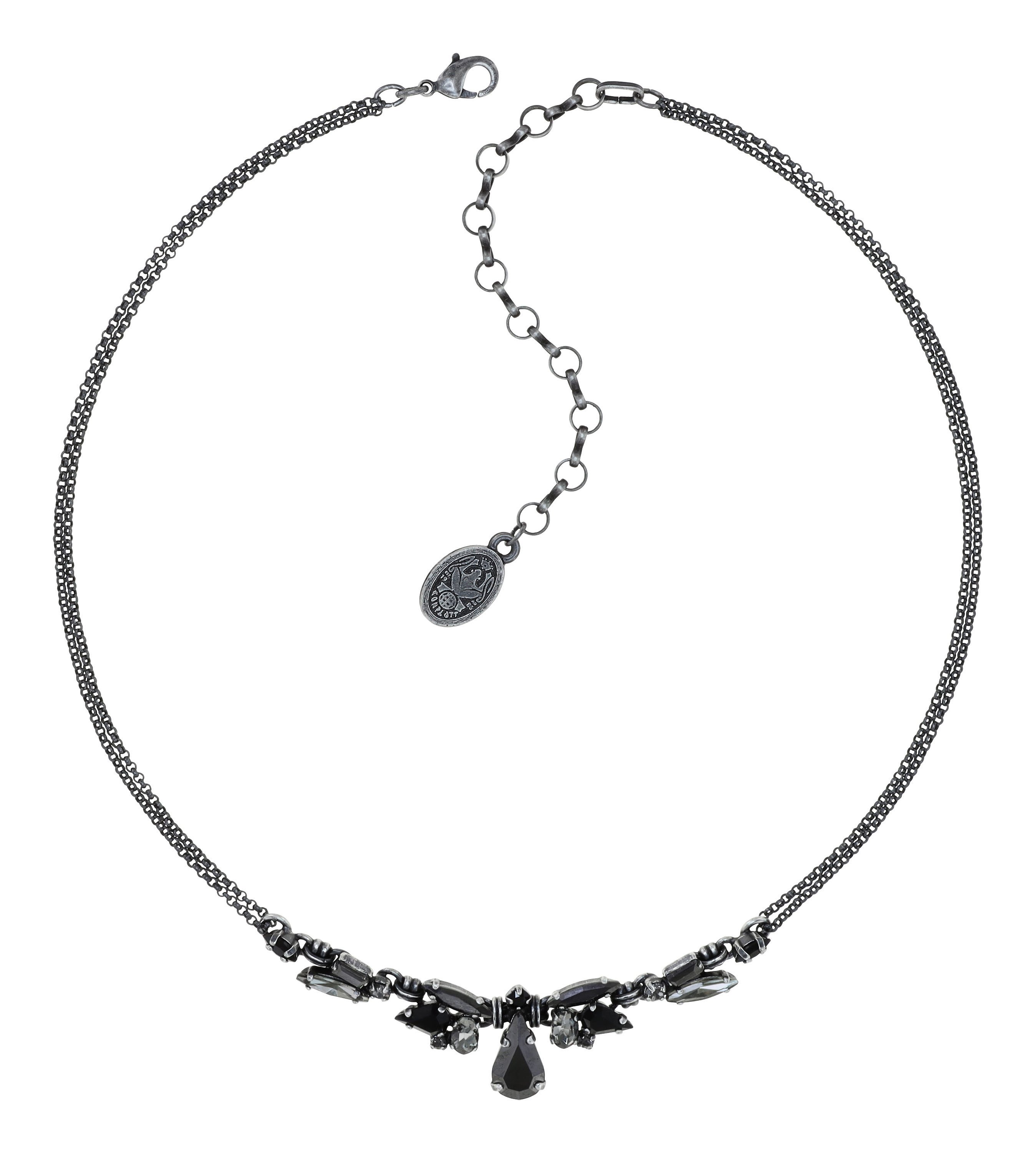 image for Necklace Love Letters Black  