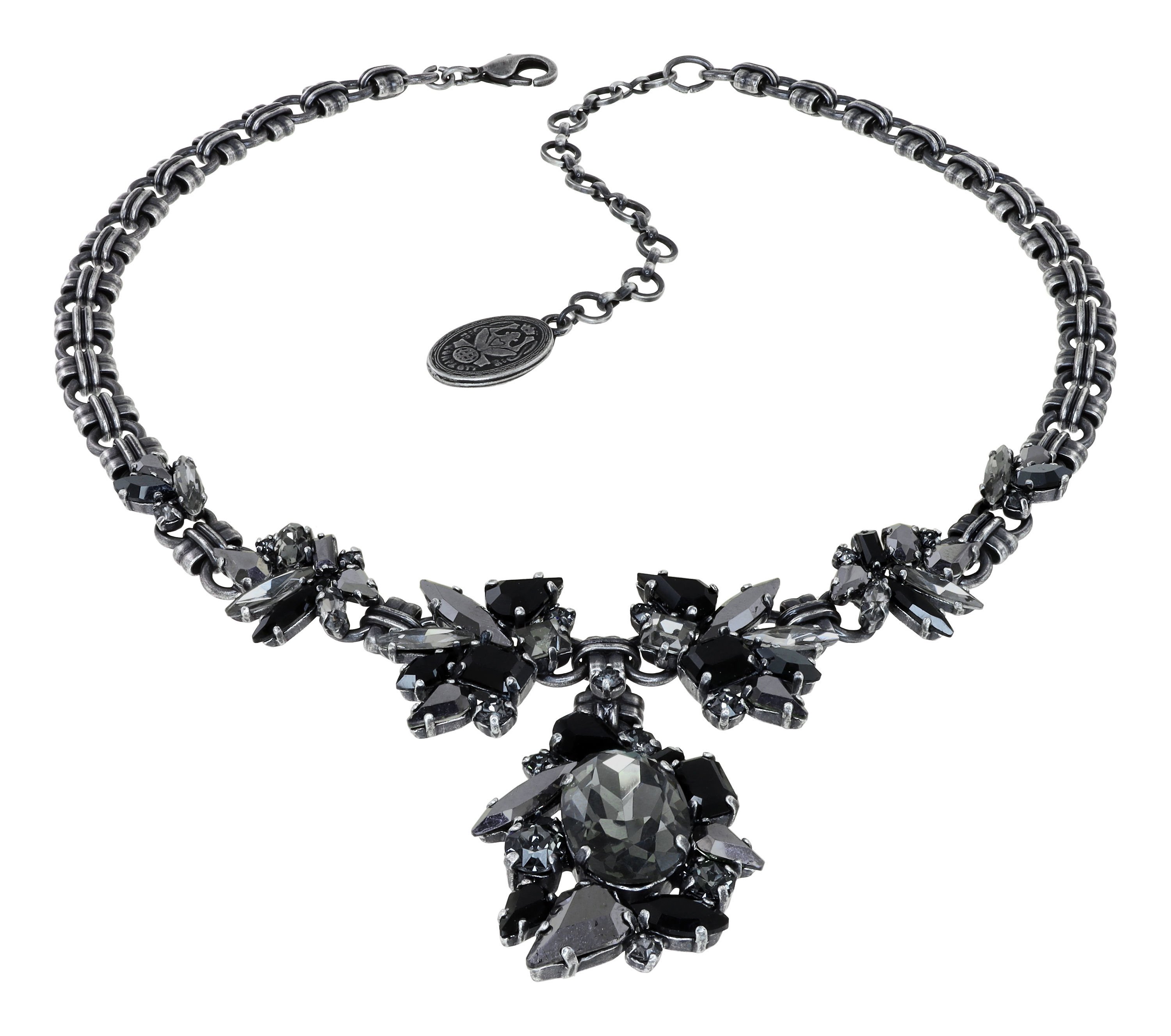 image pour Collier Love Letters Noir  