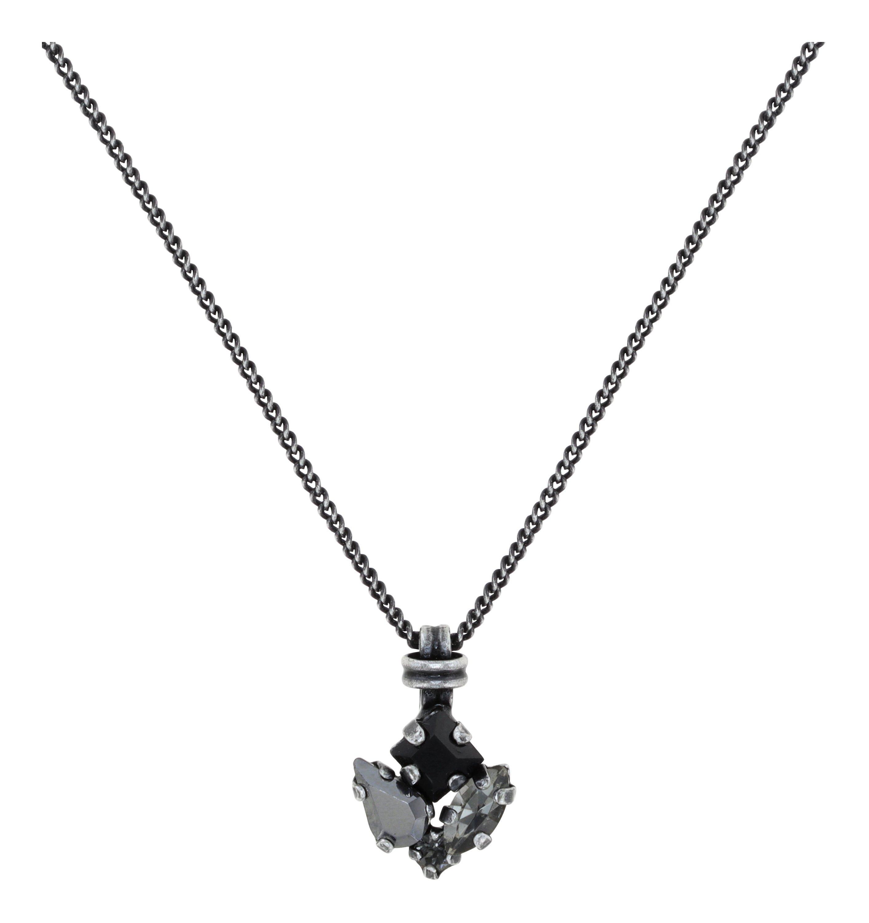 image pour Collier pendant Love Letters Noir  