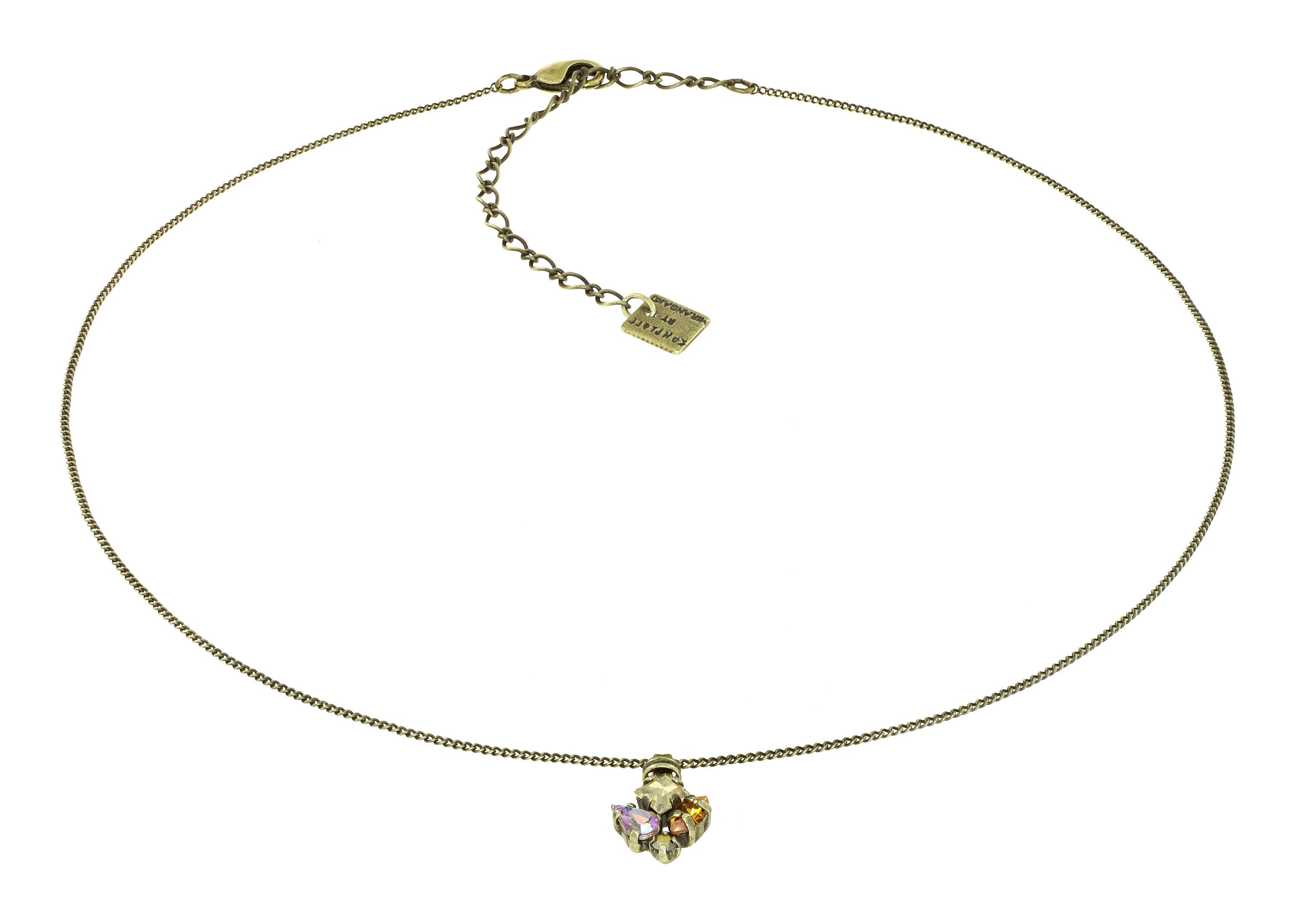 image pour Collier pendant Love Letters Jaune  