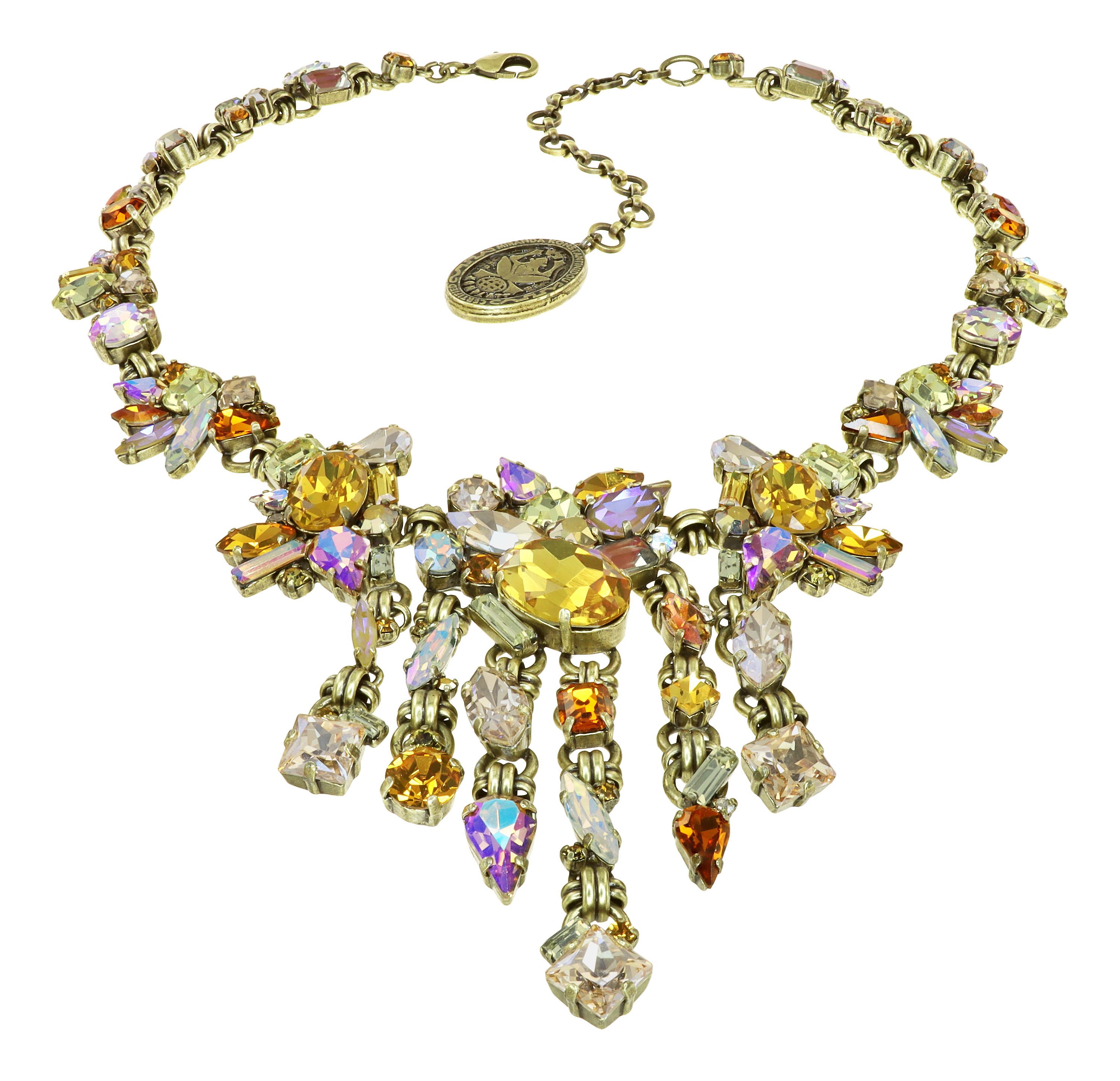 Bild für Halskette Collier Love Letters Gelb  