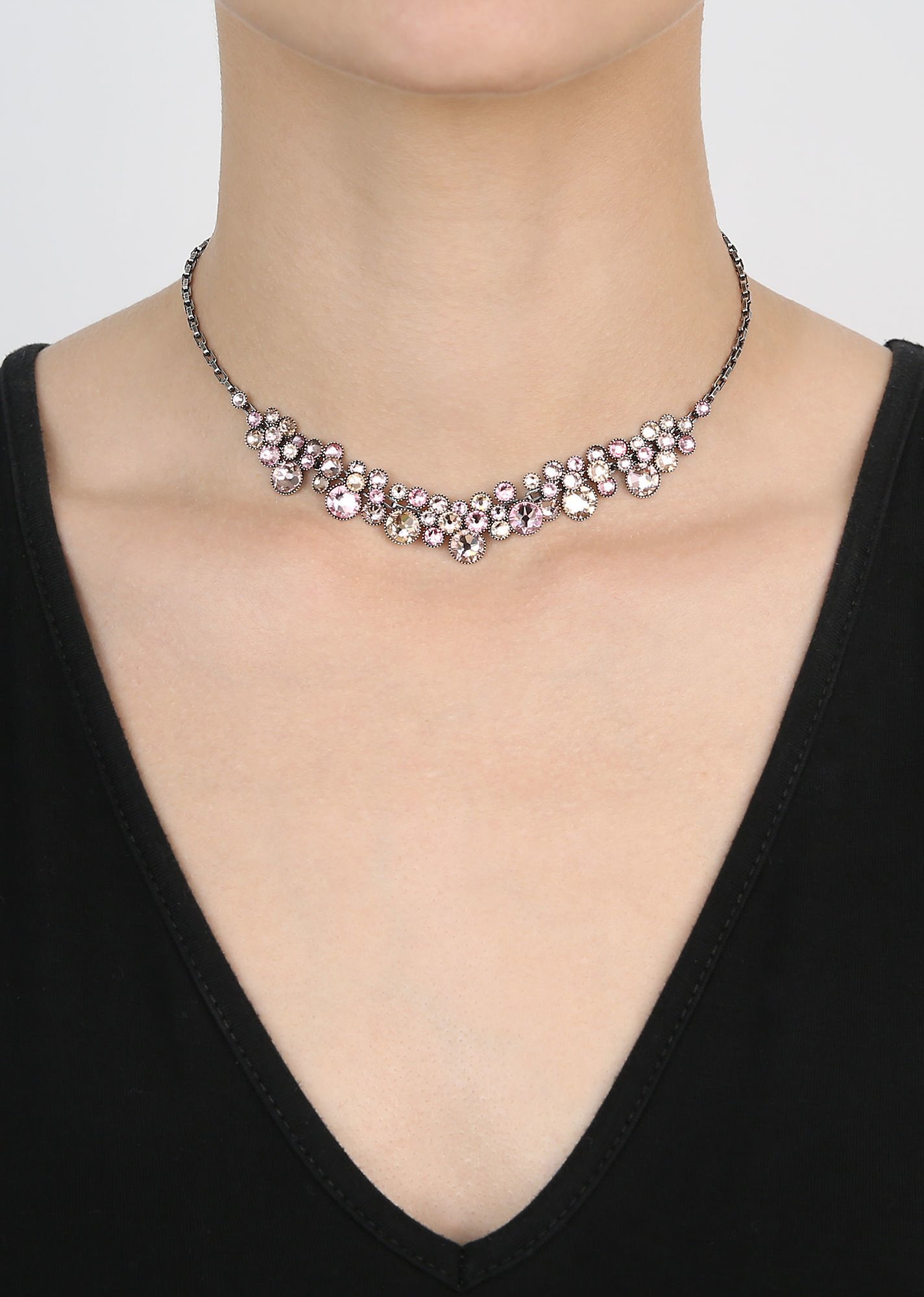 image for Necklace Water Cascade Beige  