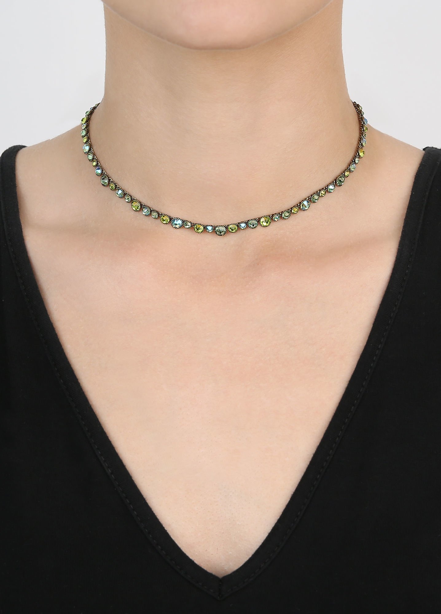 image pour Collier Water Cascade Vert  