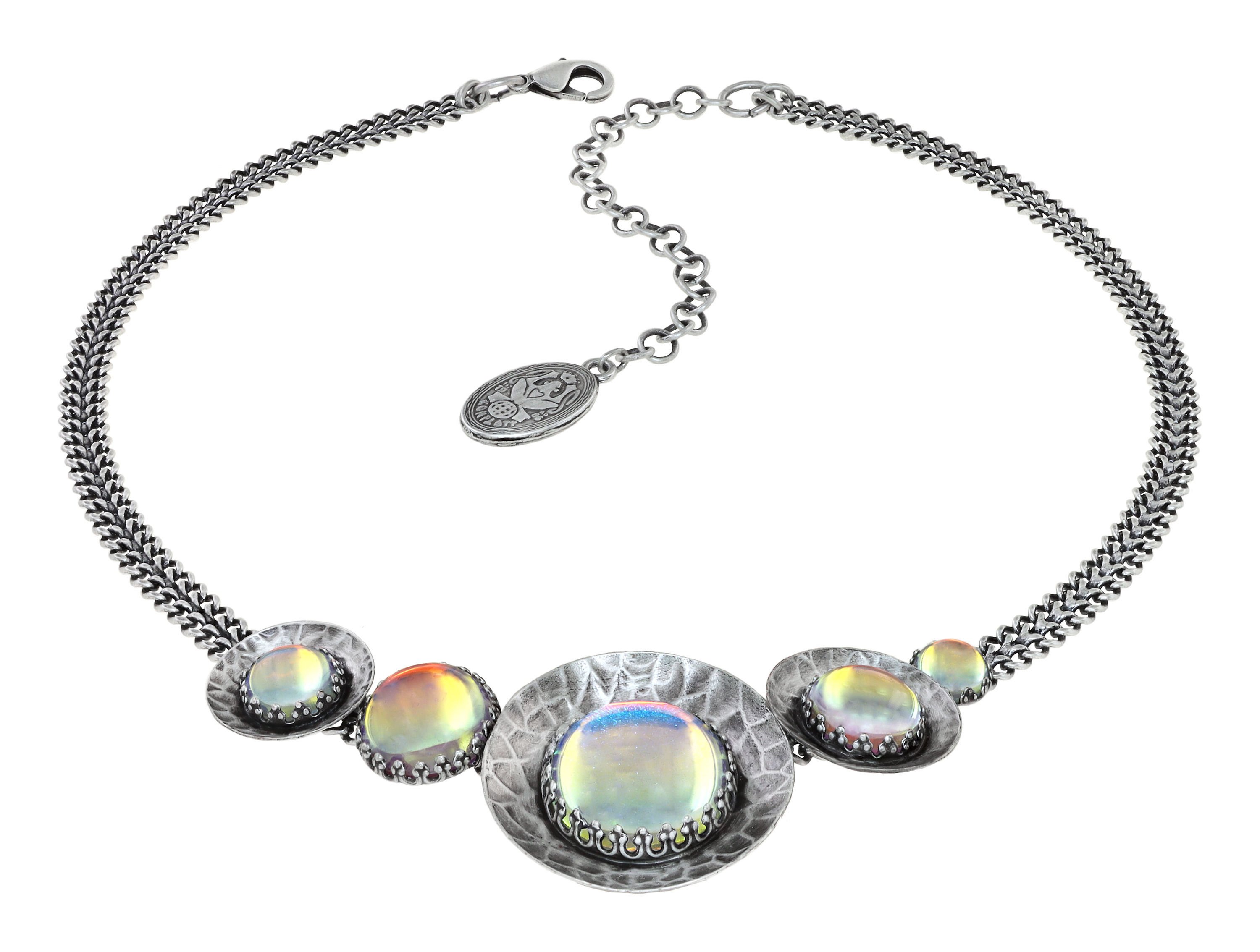 image pour Collier Honey Drops in Space Multi Pastel  