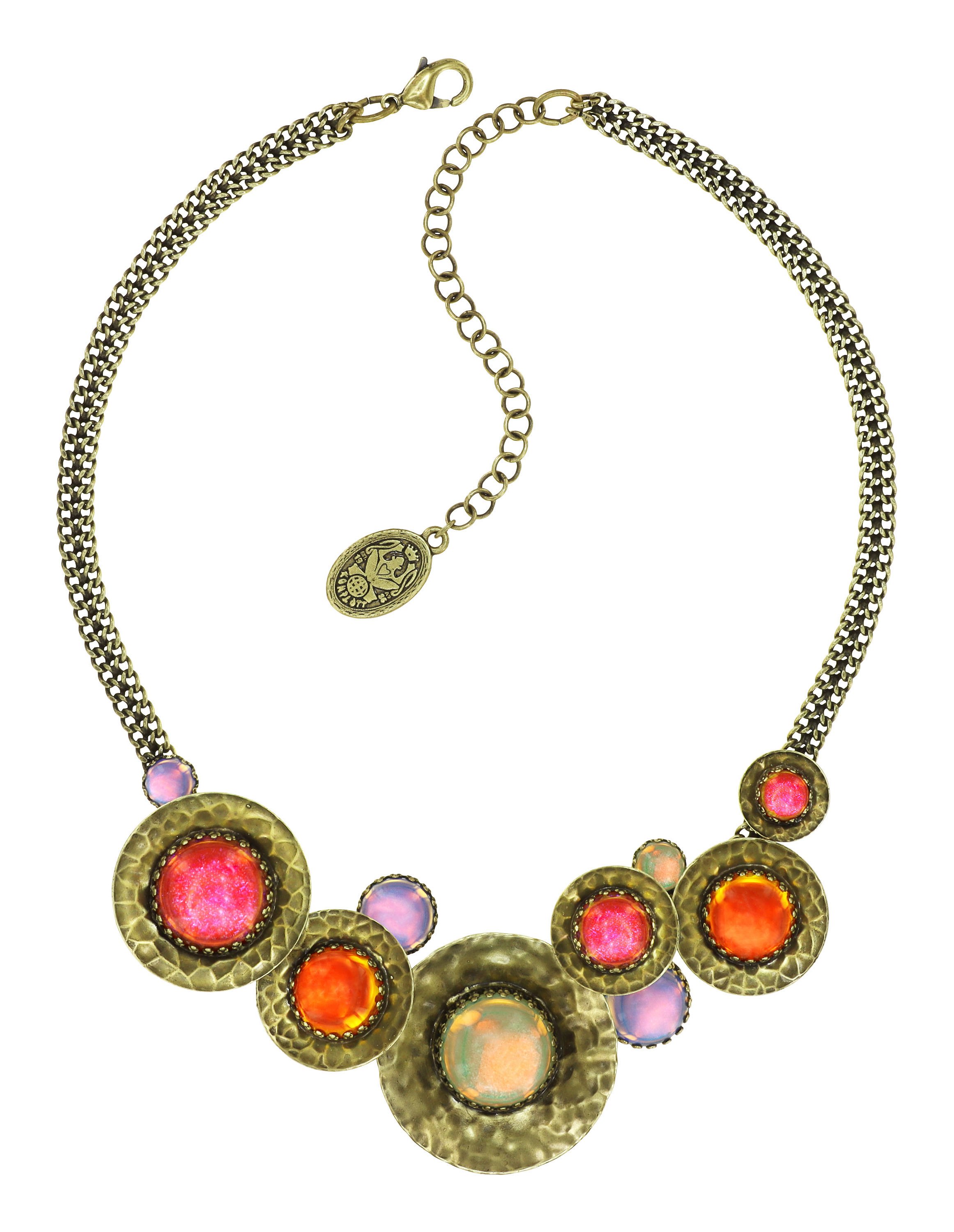 image for Necklace Honey Drops in Space Multi  