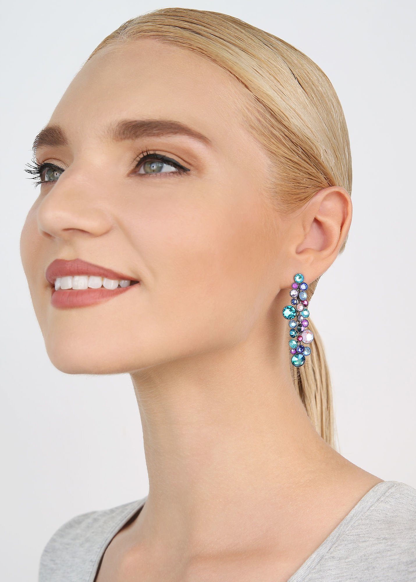 image pour Clou d'oreille pendant Water Cascade Multi Fort  