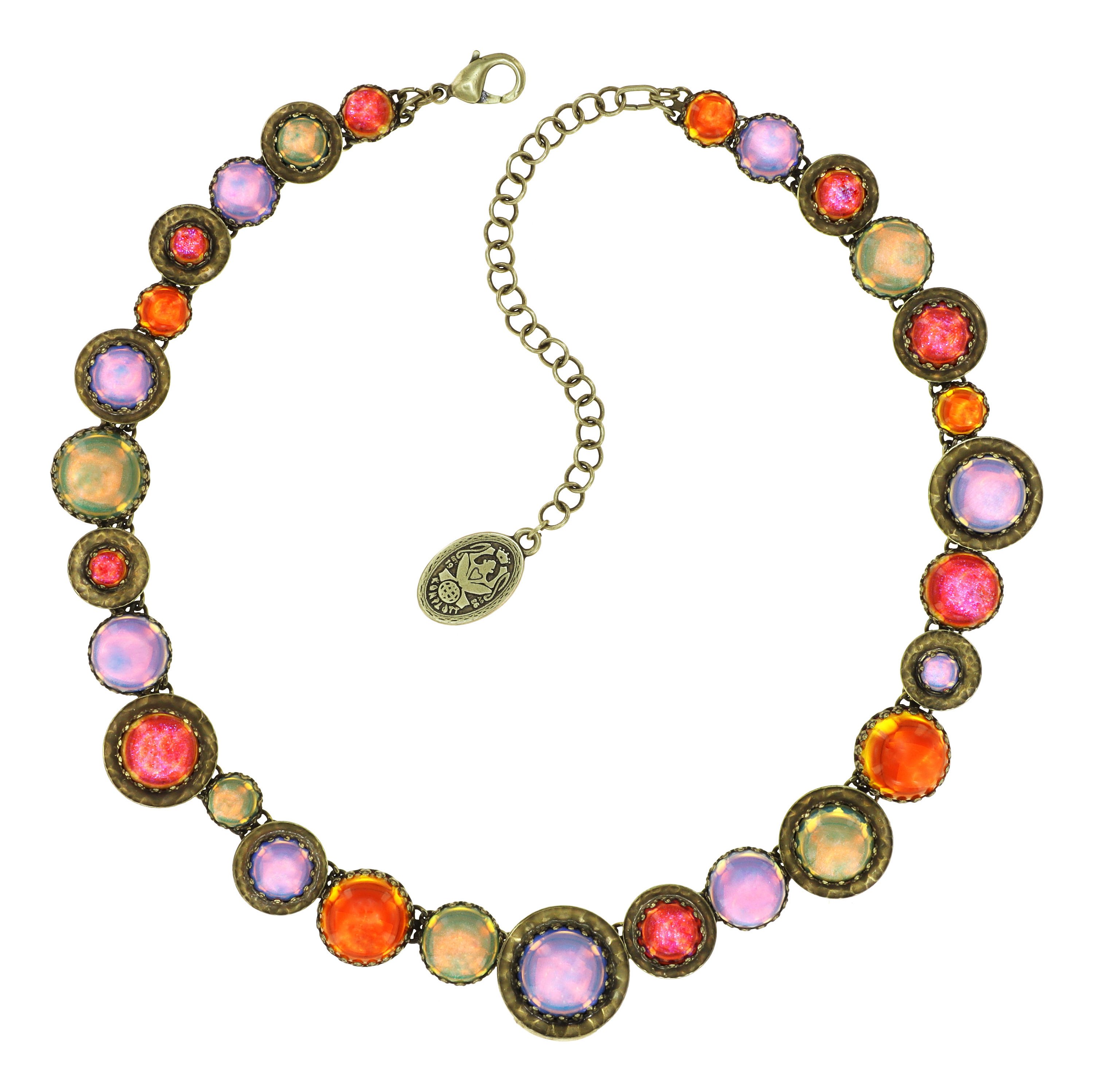 image for Necklace Honey Drops in Space Multi  