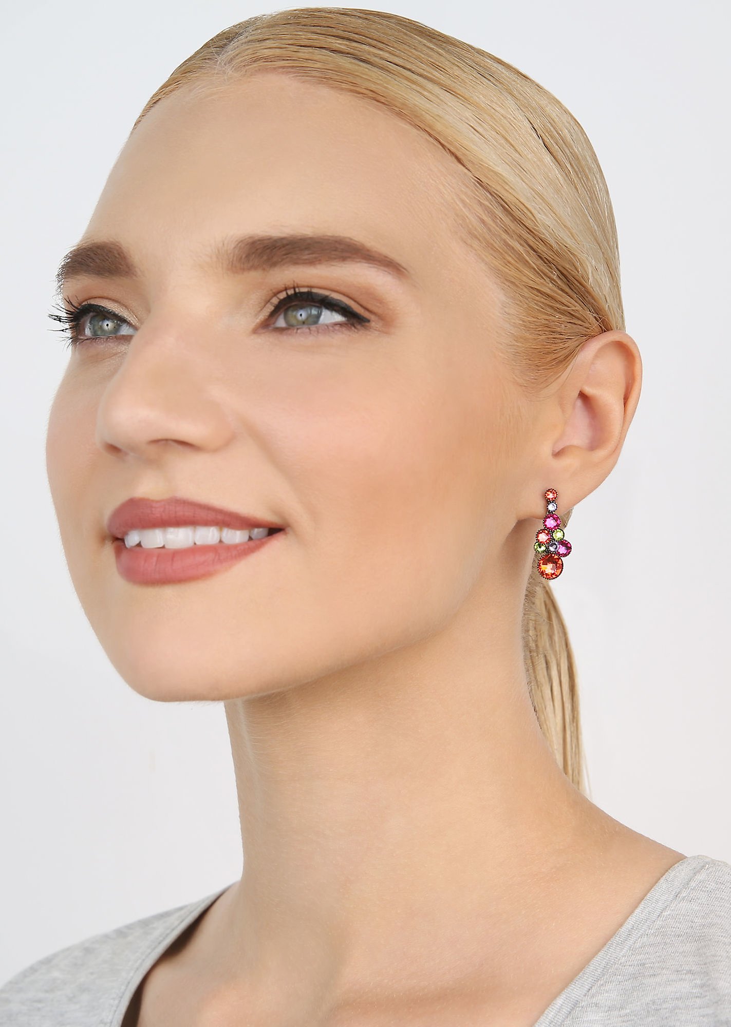 image pour Clou d'oreille pendant Water Cascade Multi  