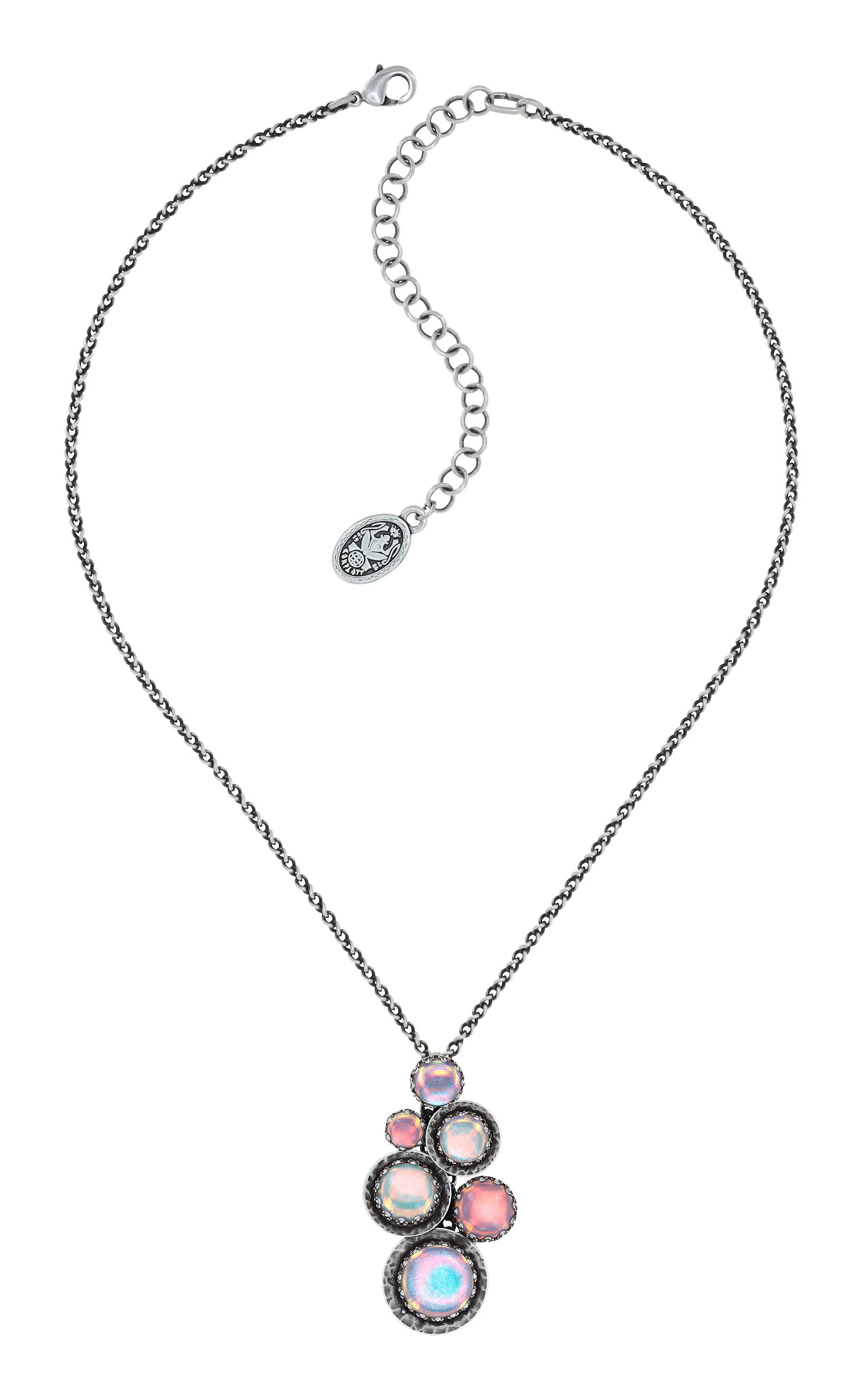 image pour Collier pendant Honey Drops in Space Multi Pastel  