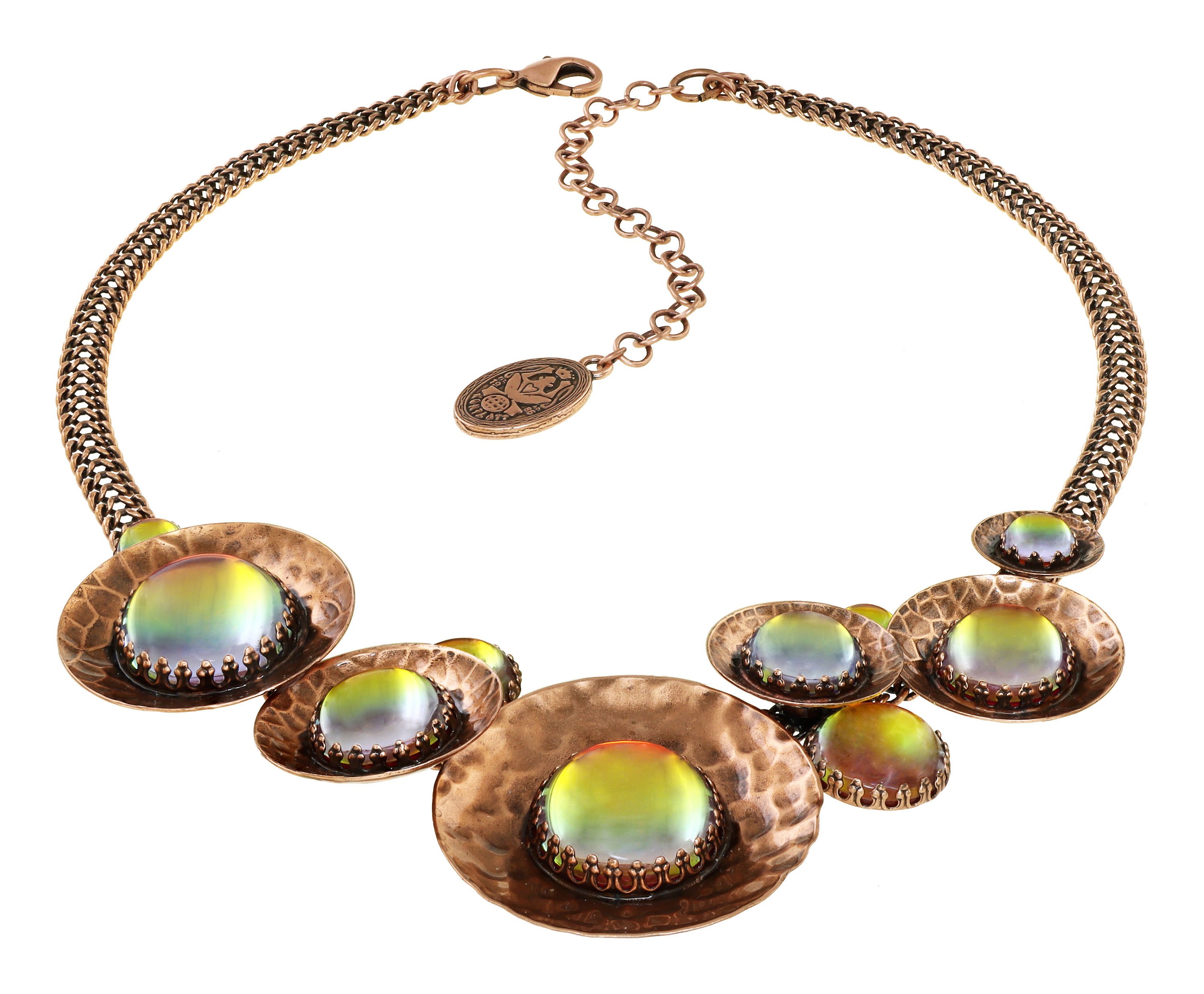 Kép Necklace Honey Drops in Space Orange  