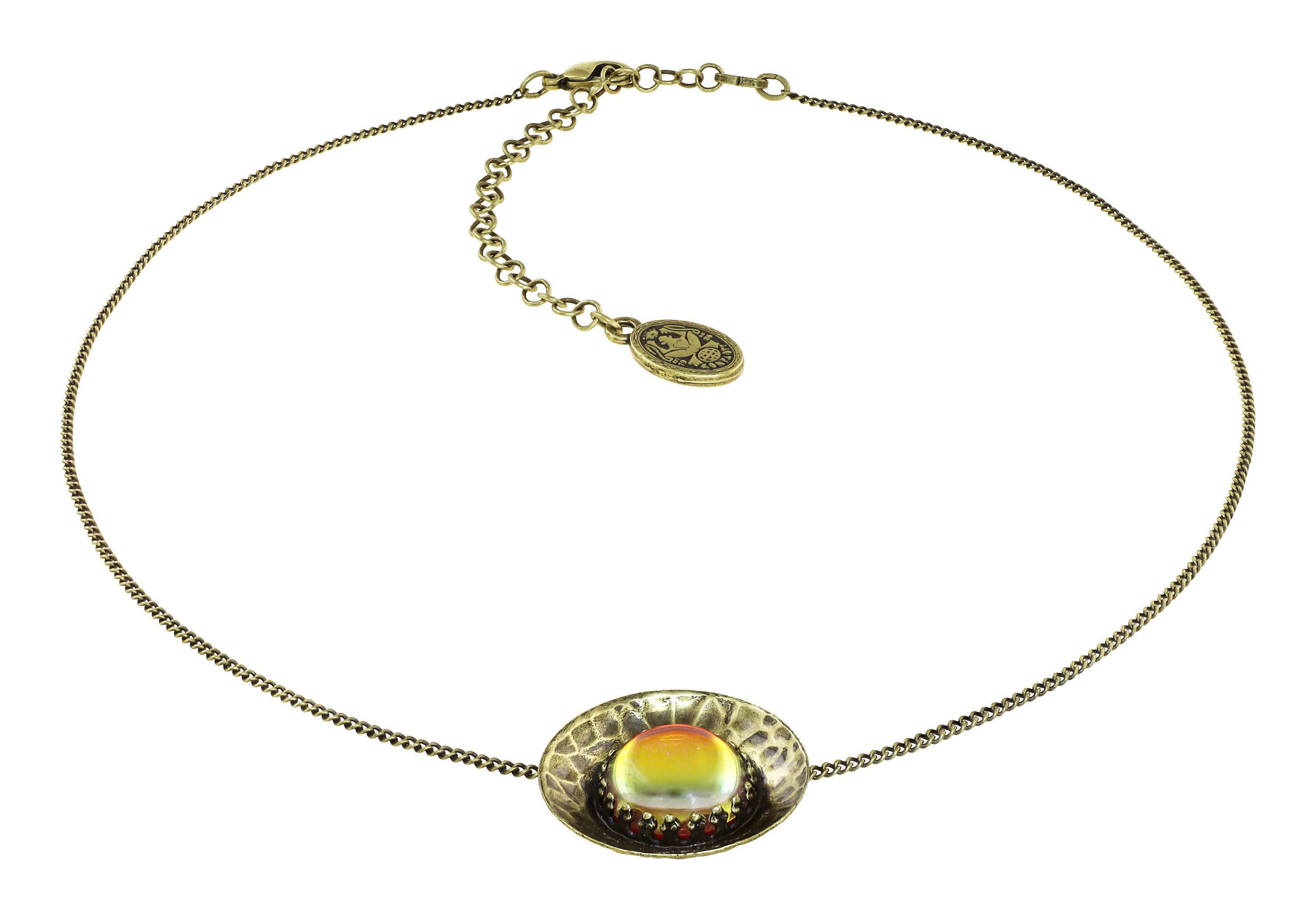 image for Necklace pendant Honey Drops in Space Multi  size XL