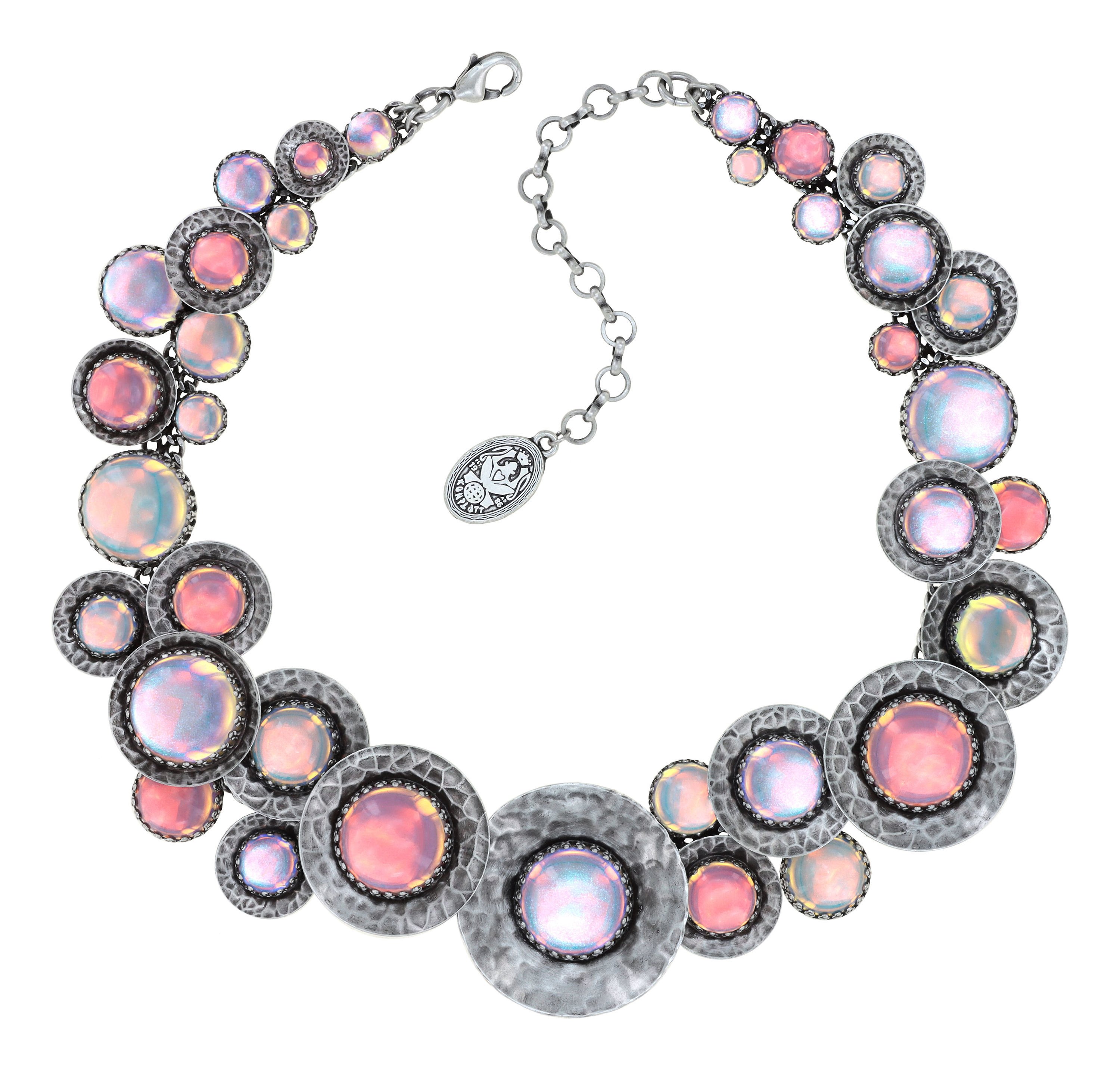 image for Necklace Collier Honey Drops in Space Pastel Multi  