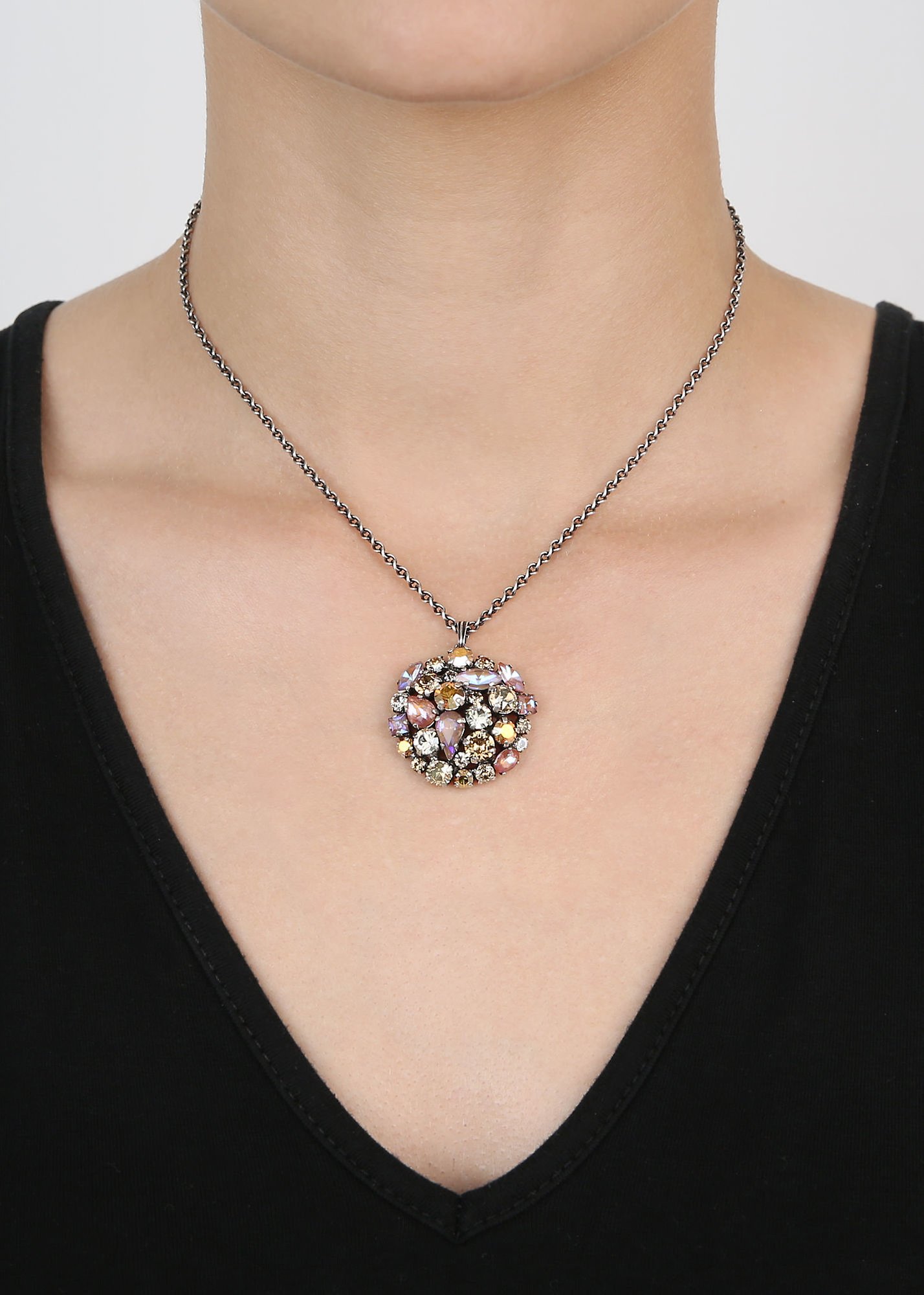 image pour Collier pendant Ballroom Marron  size M