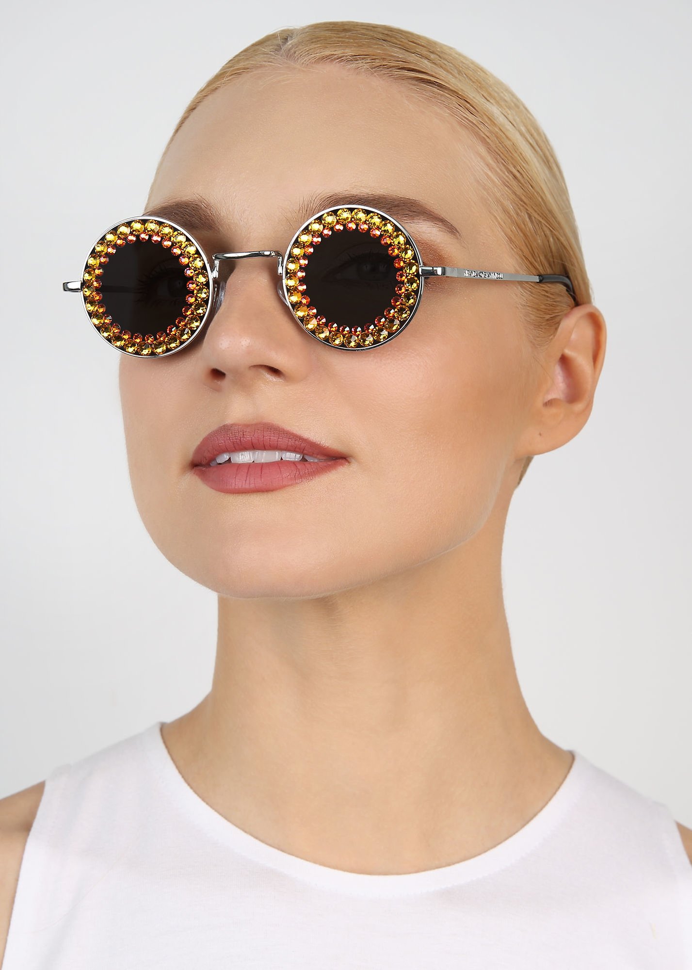 image pour Lunettes de mode Fashion Glasses Jaune  