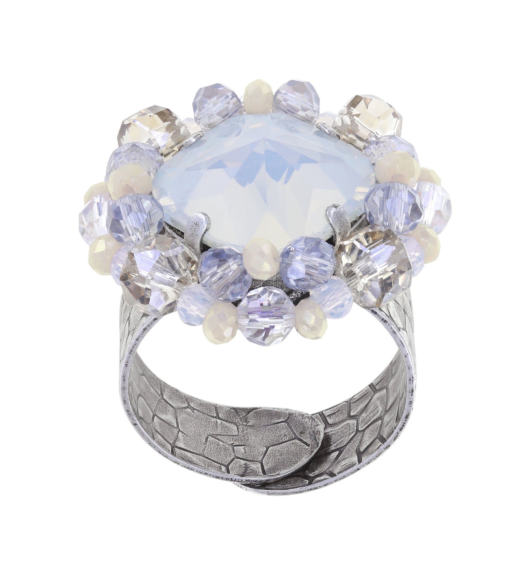 Bild für Ring Bead Snake Jelly Weiß  