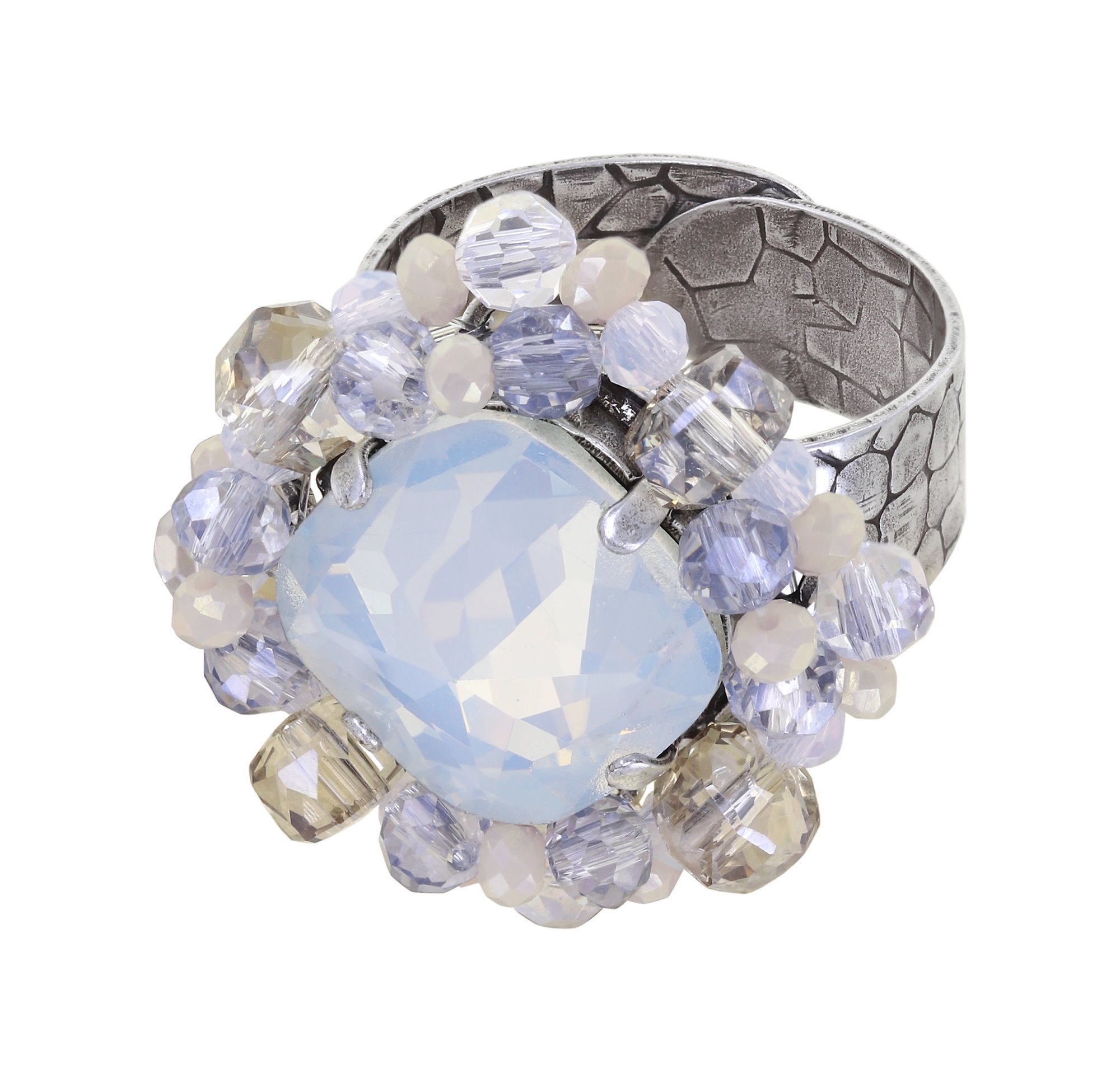 Bild für Ring Bead Snake Jelly Weiß  