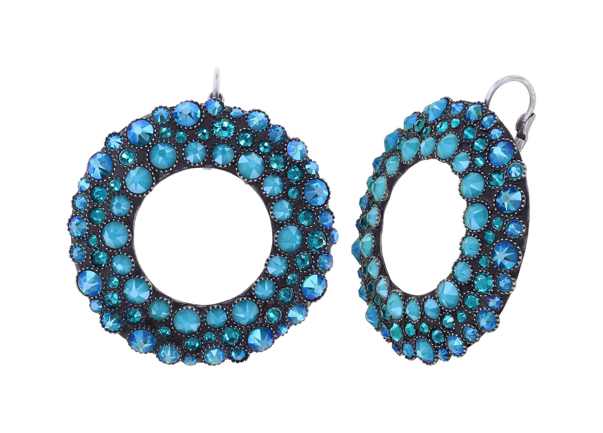 image pour Boucles d'oreilles Eurowire Inside Out Bleu  size L