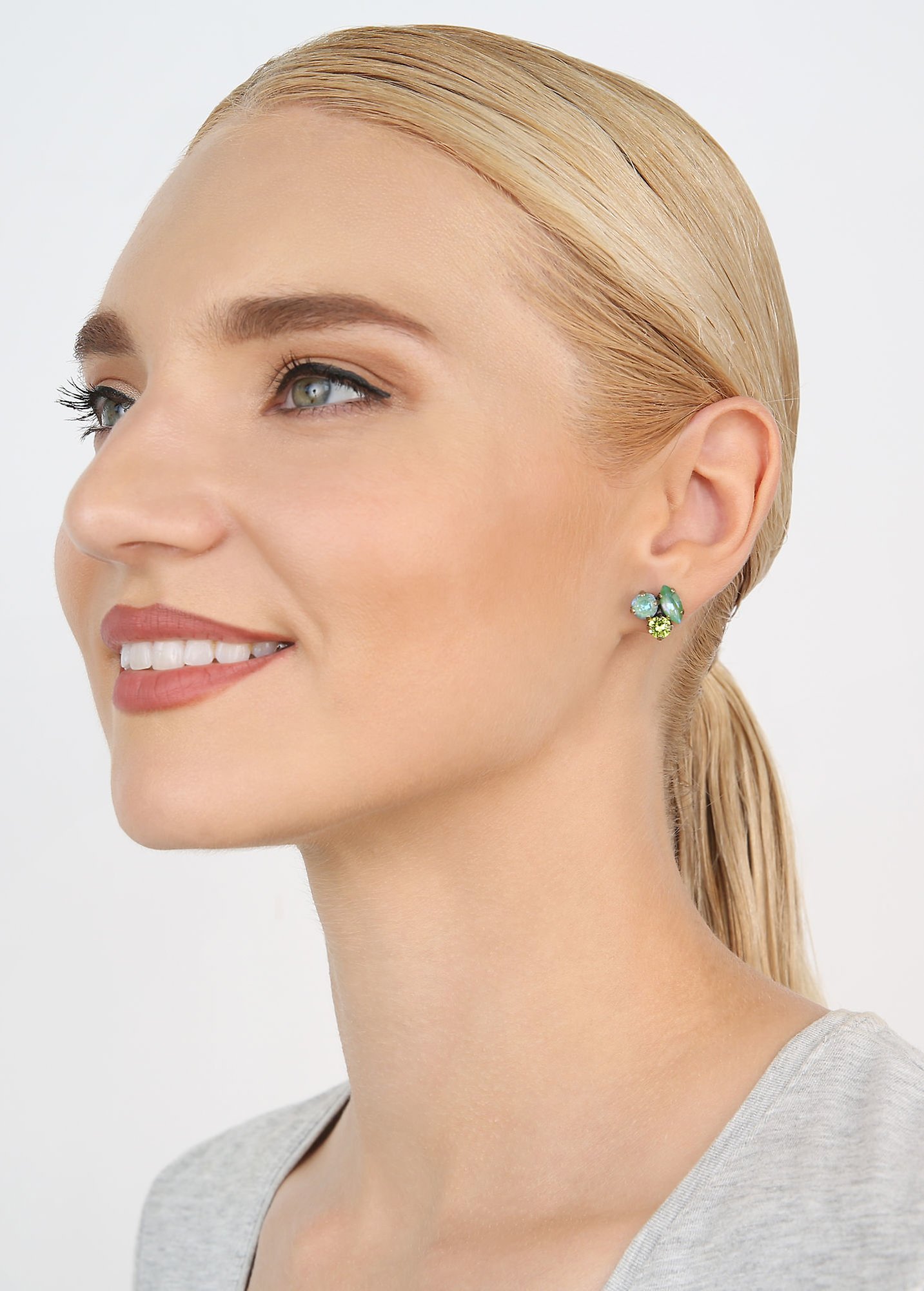 image pour Clou d'oreille Ballroom Vert  