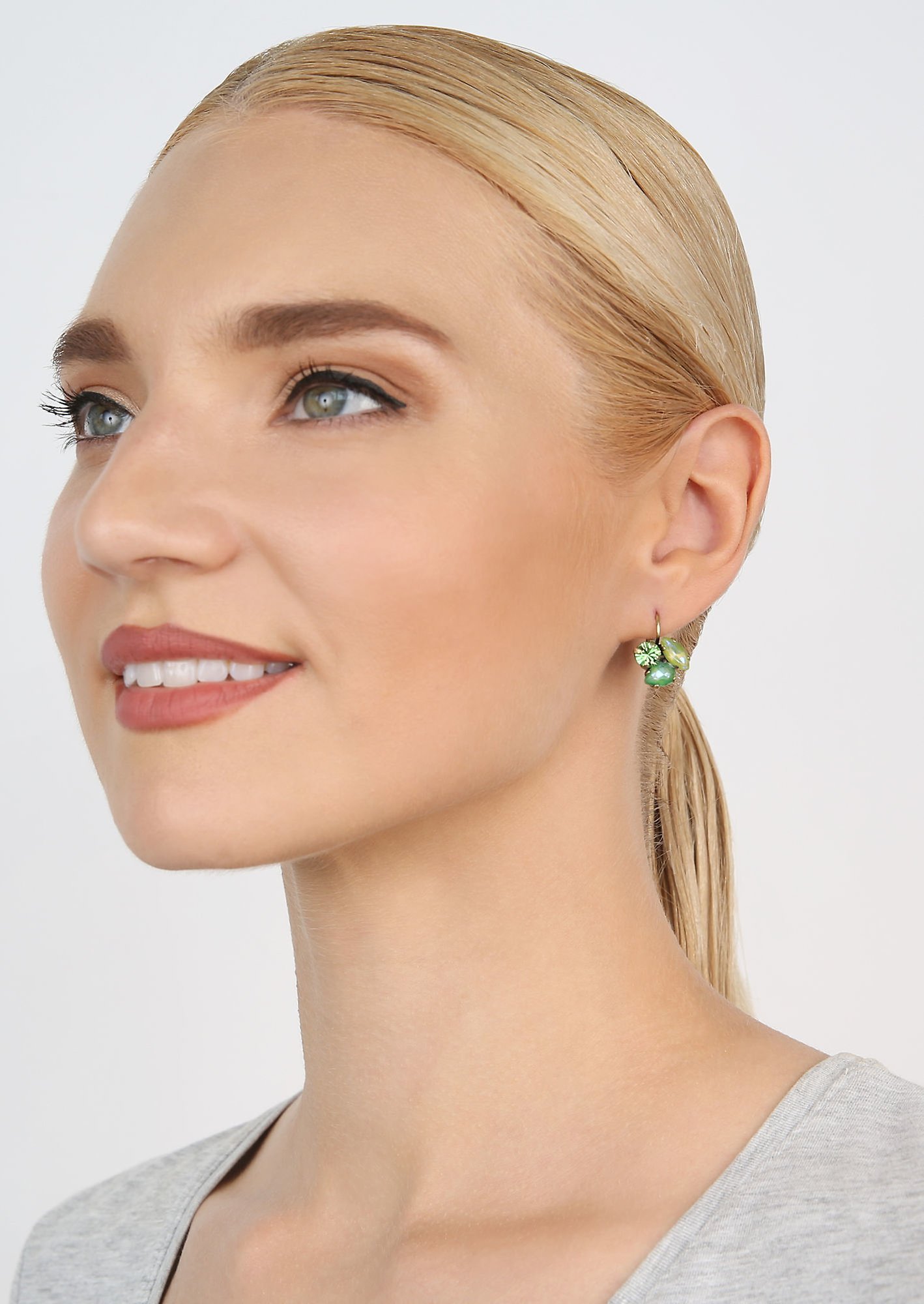 image pour Boucles d'oreilles Eurowire Ballroom Vert  