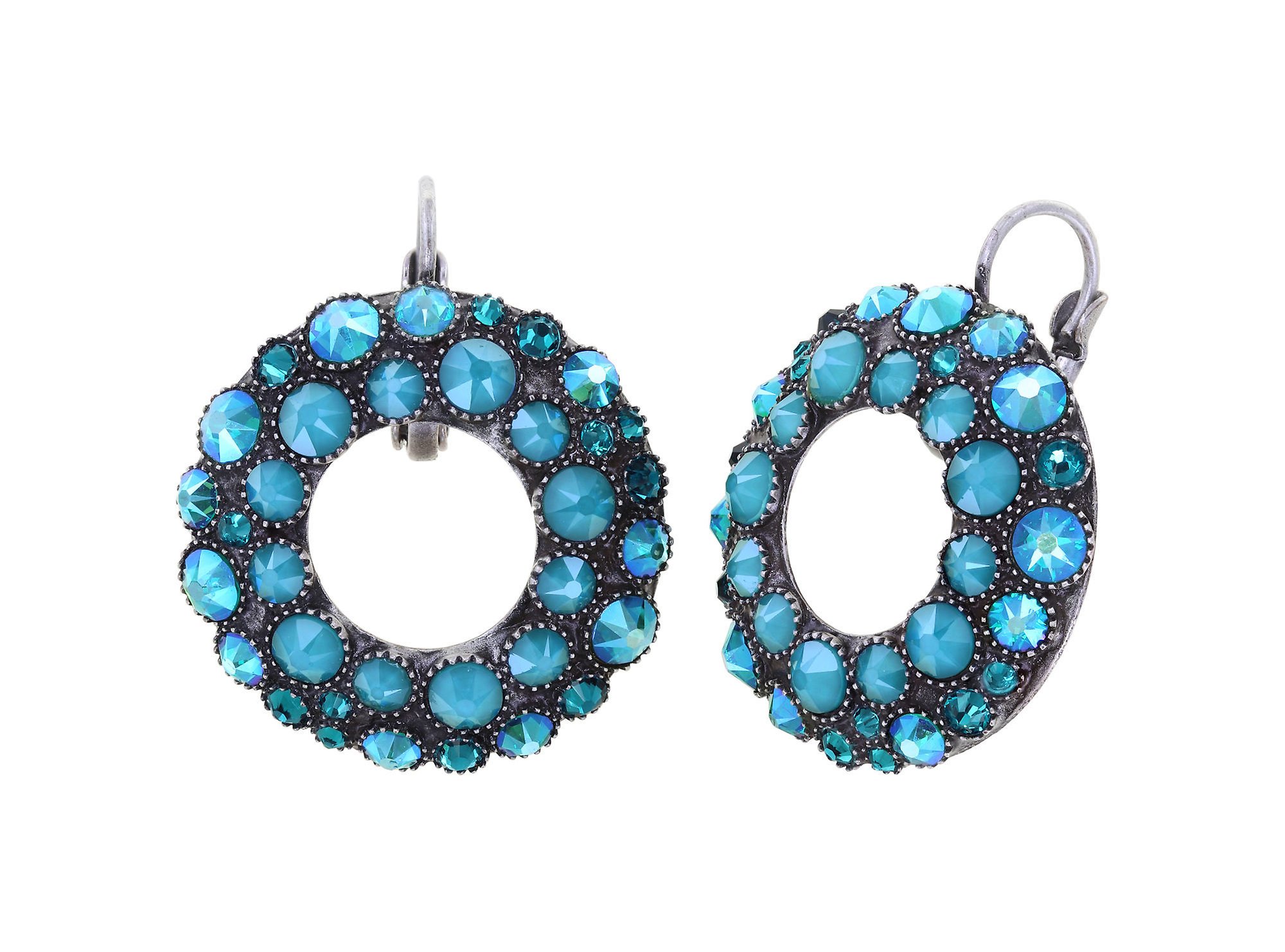 image pour Boucles d'oreilles Eurowire Inside Out Bleu  