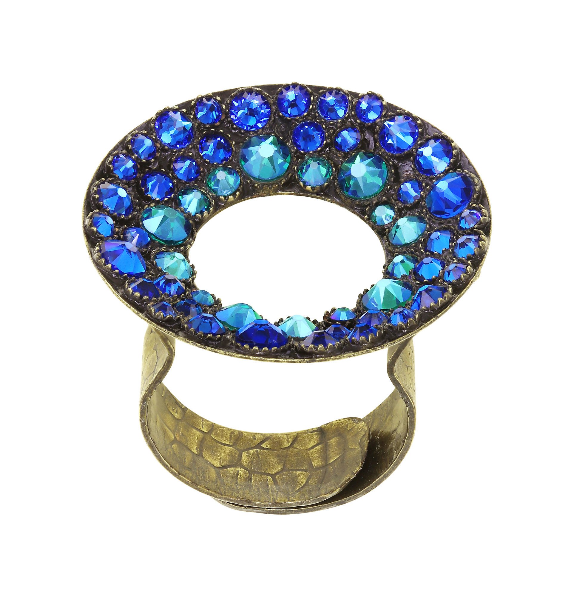 Bild für Ring Inside Out Blau / Grün  Größe M