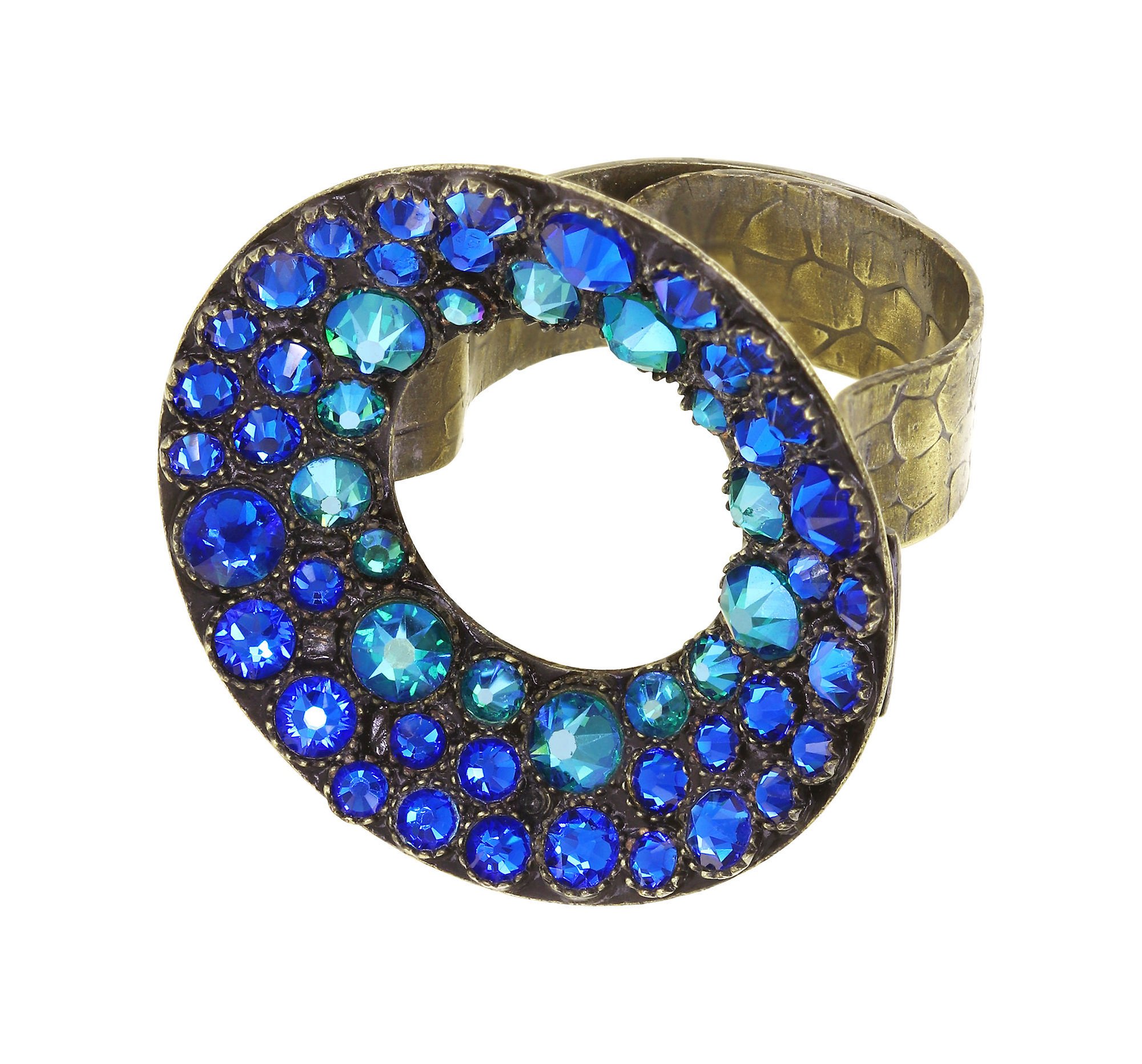 Bild für Ring Inside Out Blau / Grün  Größe M