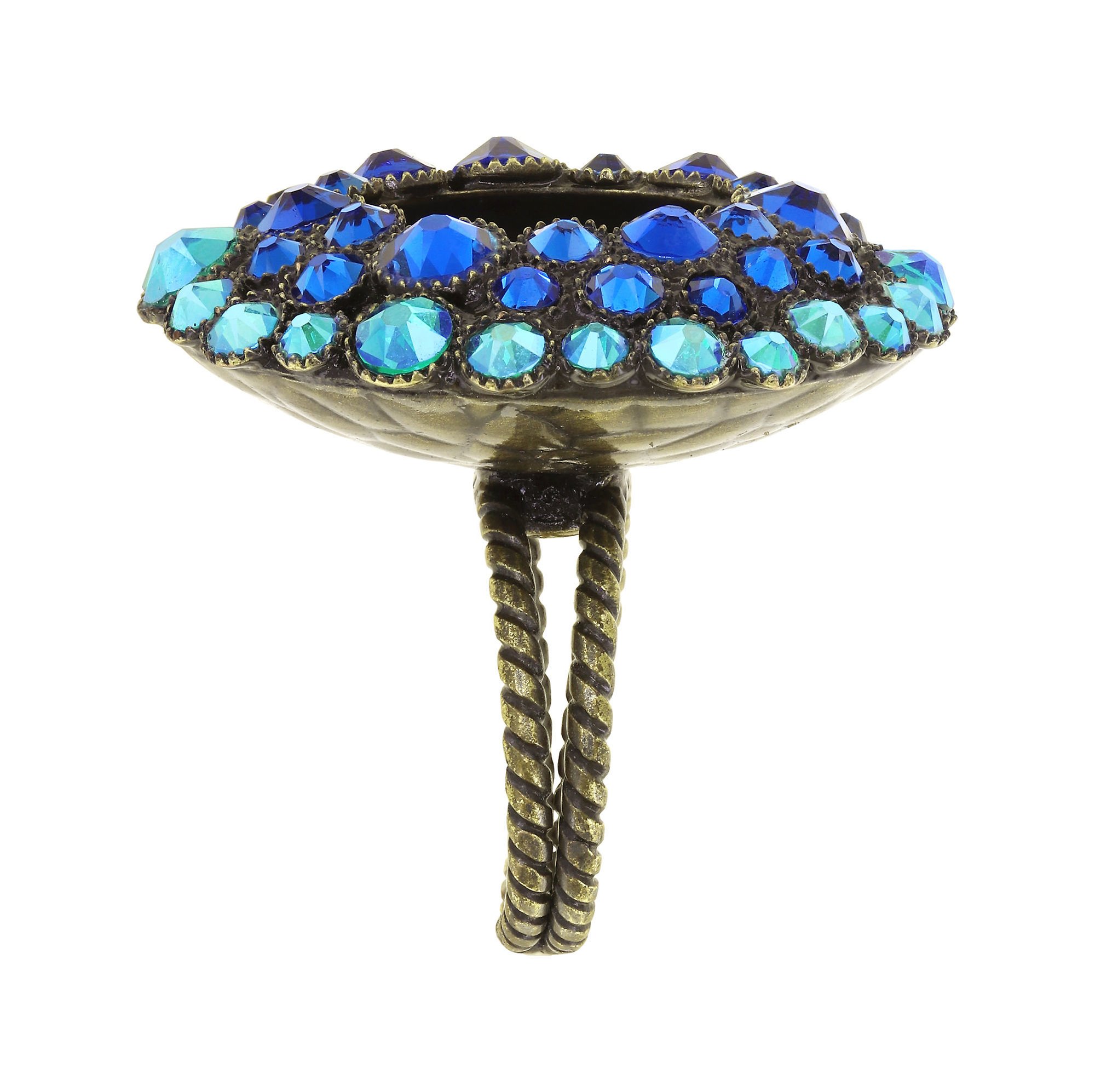 image for Ring Inside Out Blue / Green  size L