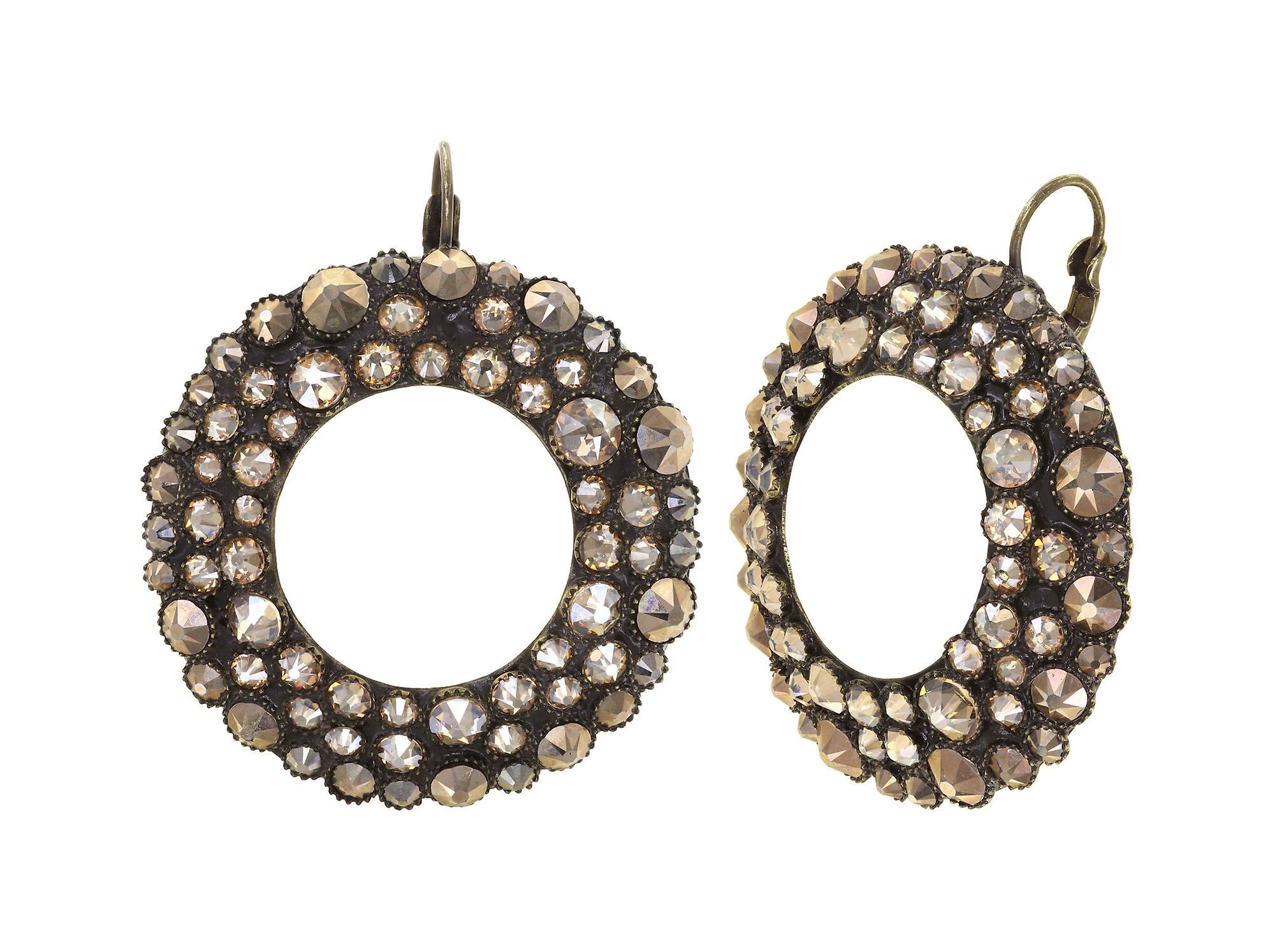 image for Earring Eurowire Inside Out Beige  size L