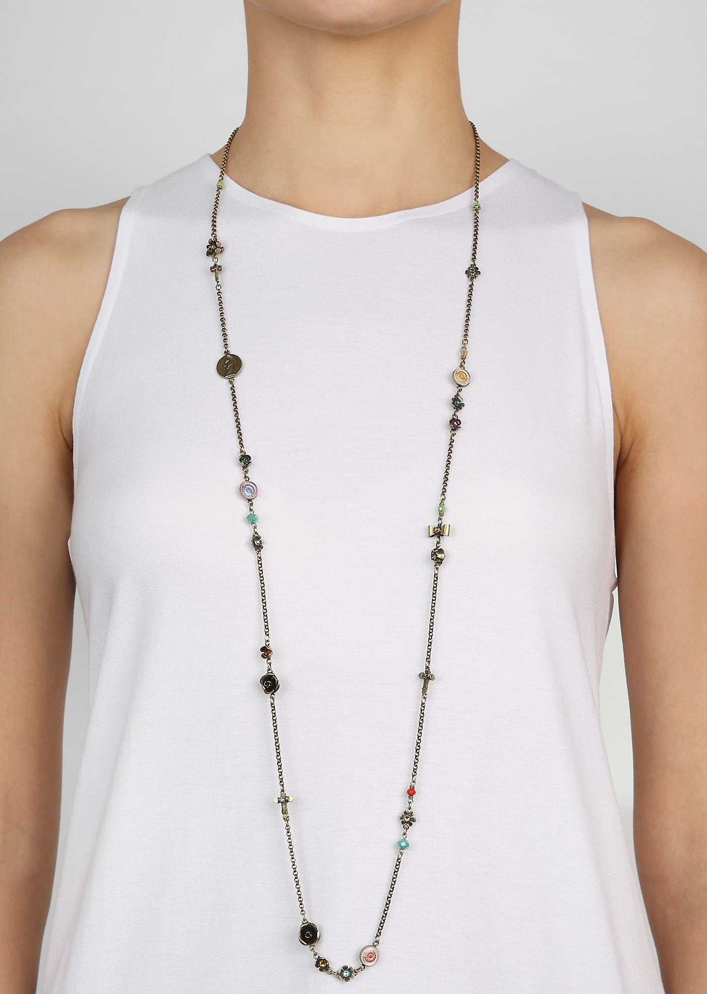 image for Necklace (Long) Love, Hope and Destiny Multi  