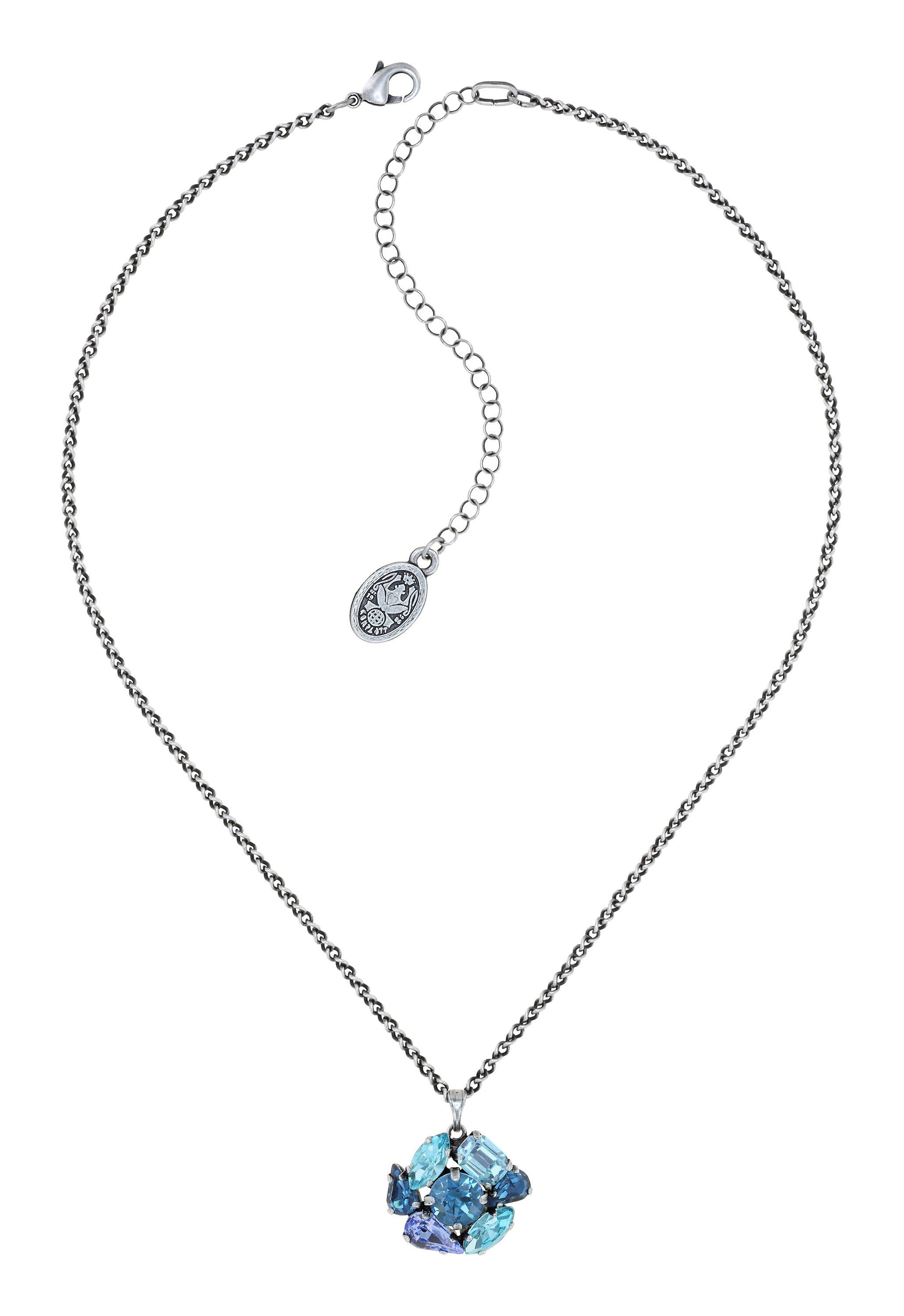 image for Necklace Pendant Afternoon Tea de Luxe Blue  