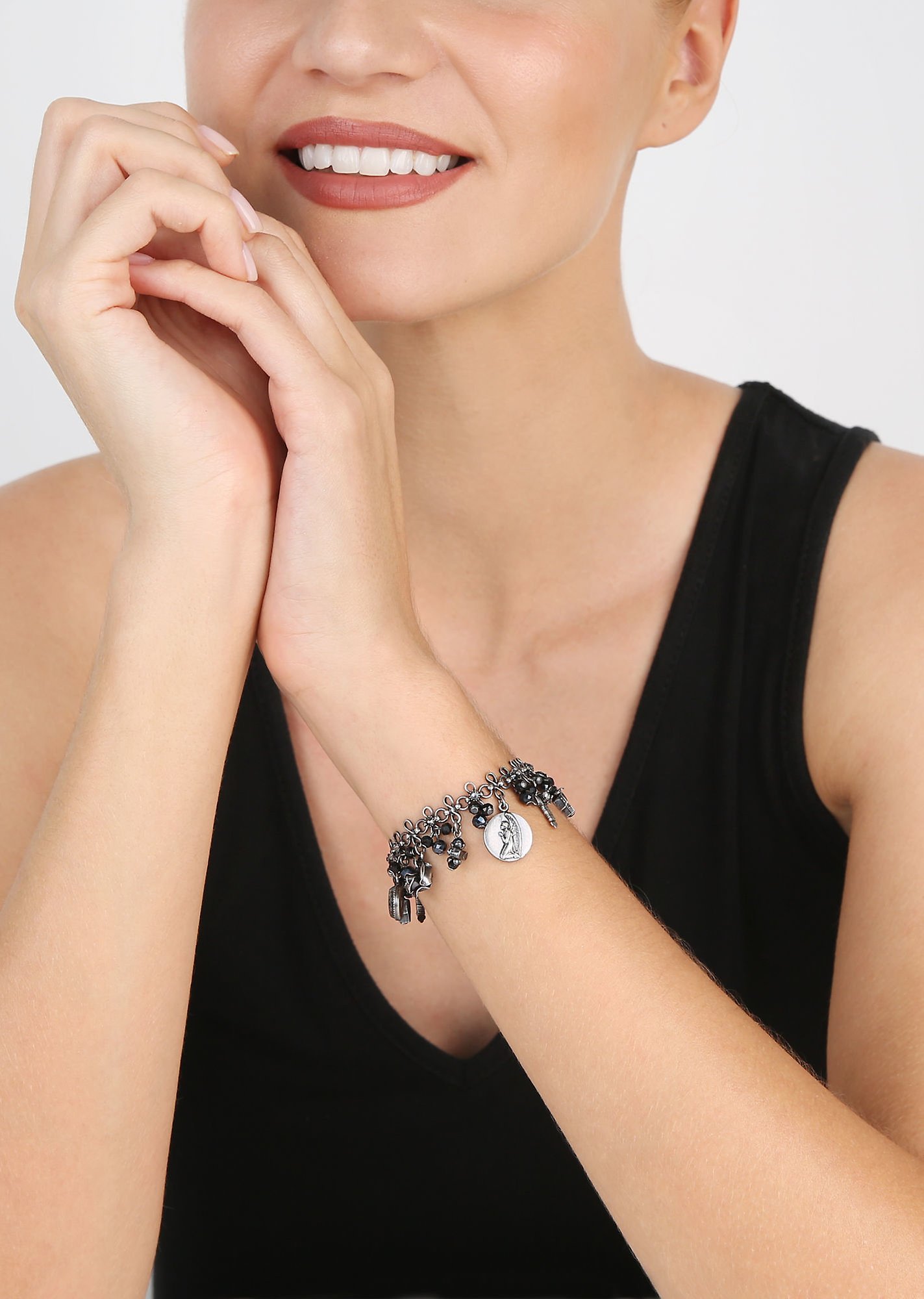 Bild für Armband Love, Hope and Destiny Schwarz  