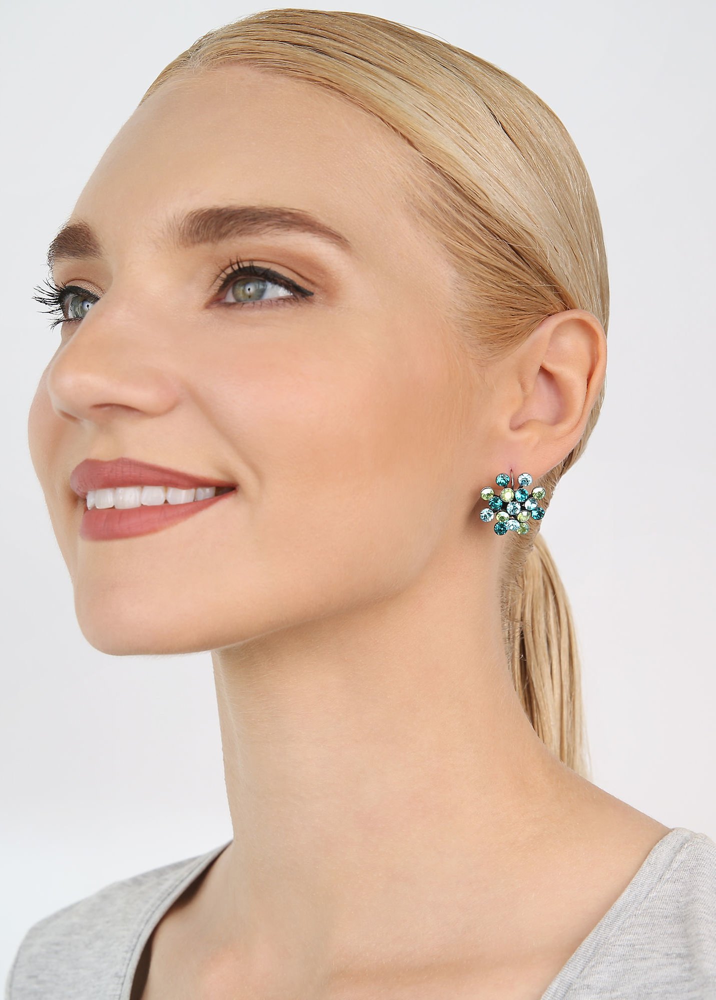 image pour Boucles d'oreilles Eurowire Magic Fireball Bleu  Classic Size (21mm Ø)