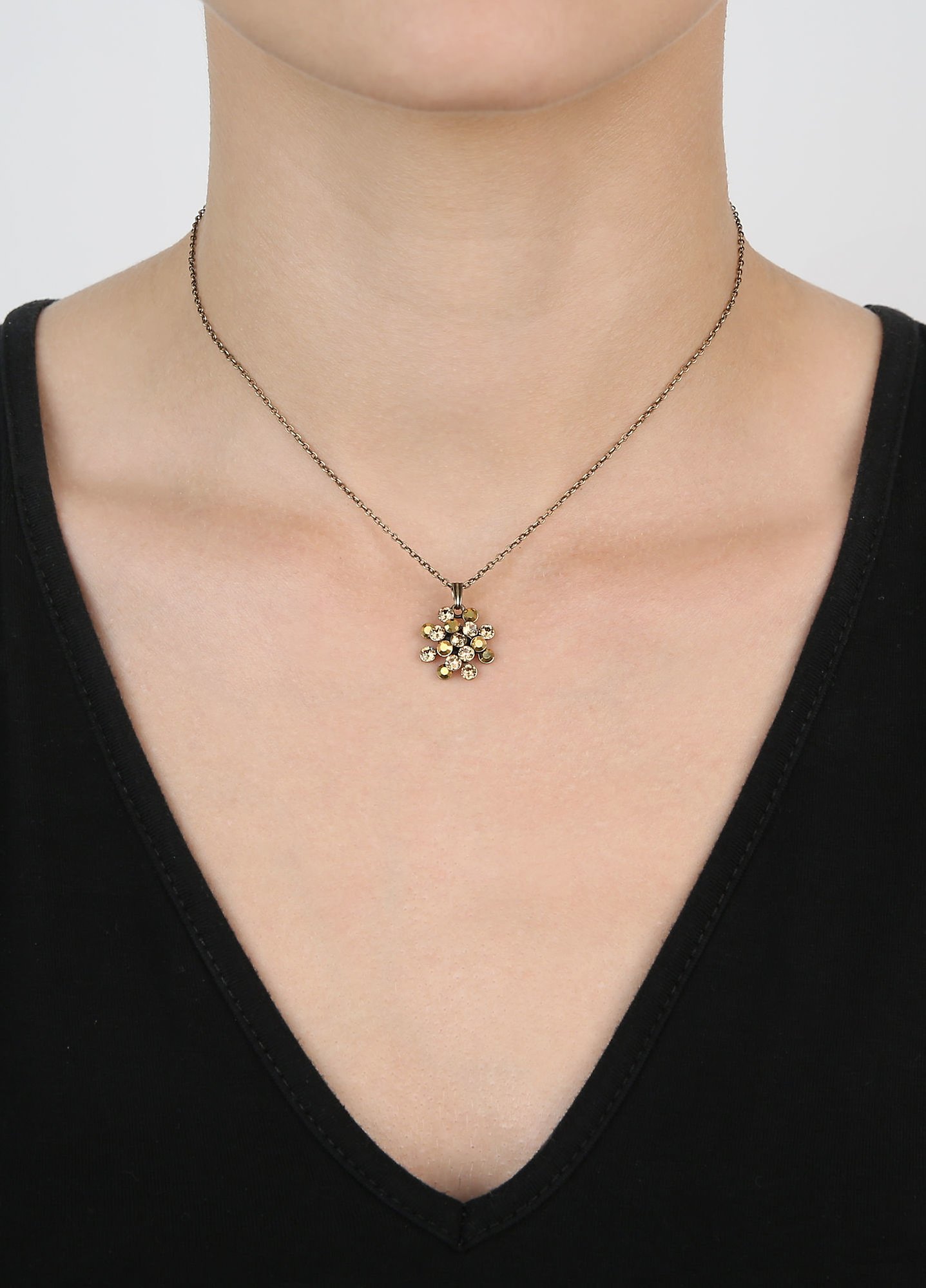 image for Necklace pendant Magic Fireball Brown  mini