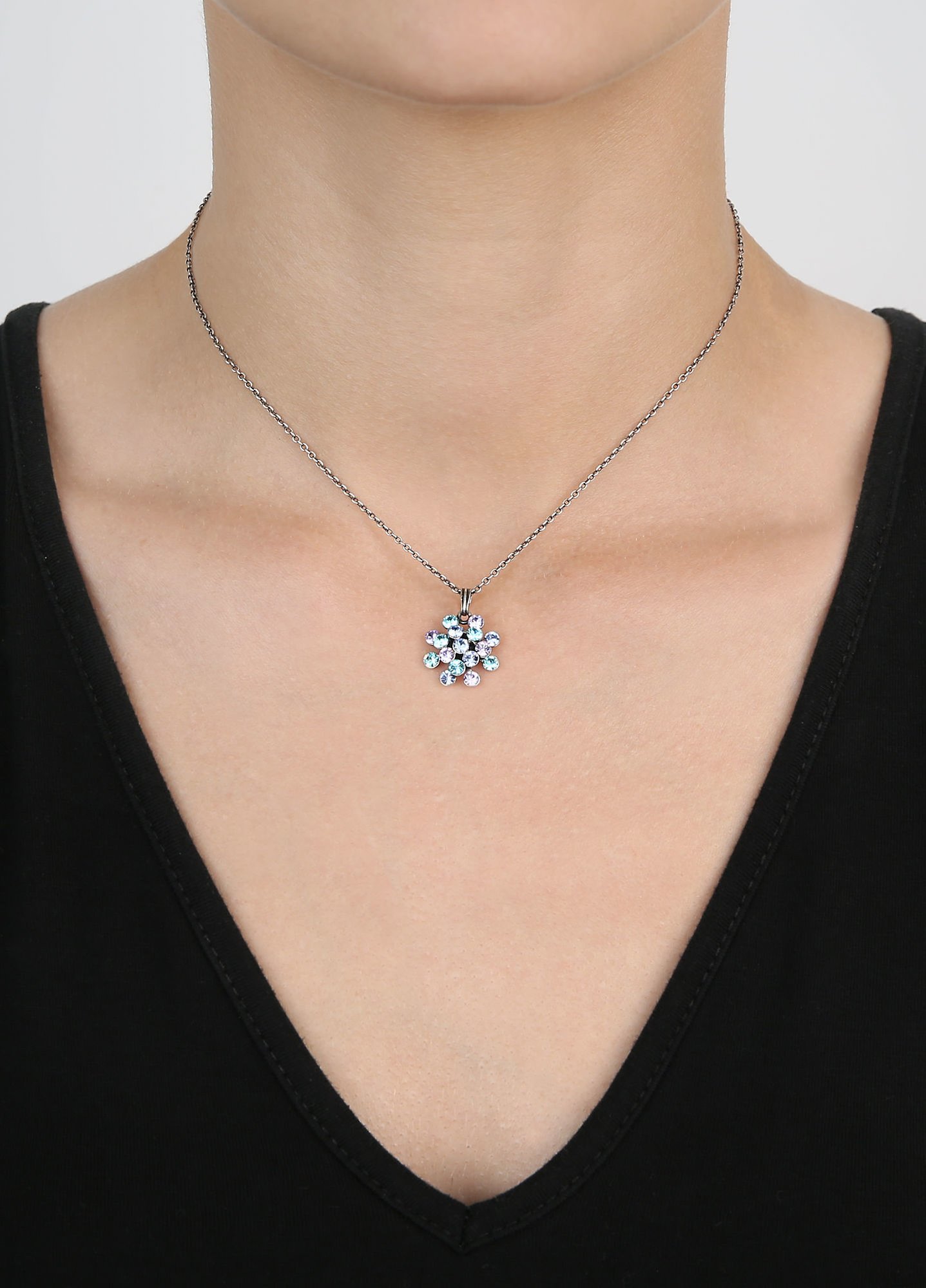 image pour Collier pendant Magic Fireball Bleu / Lila  mini