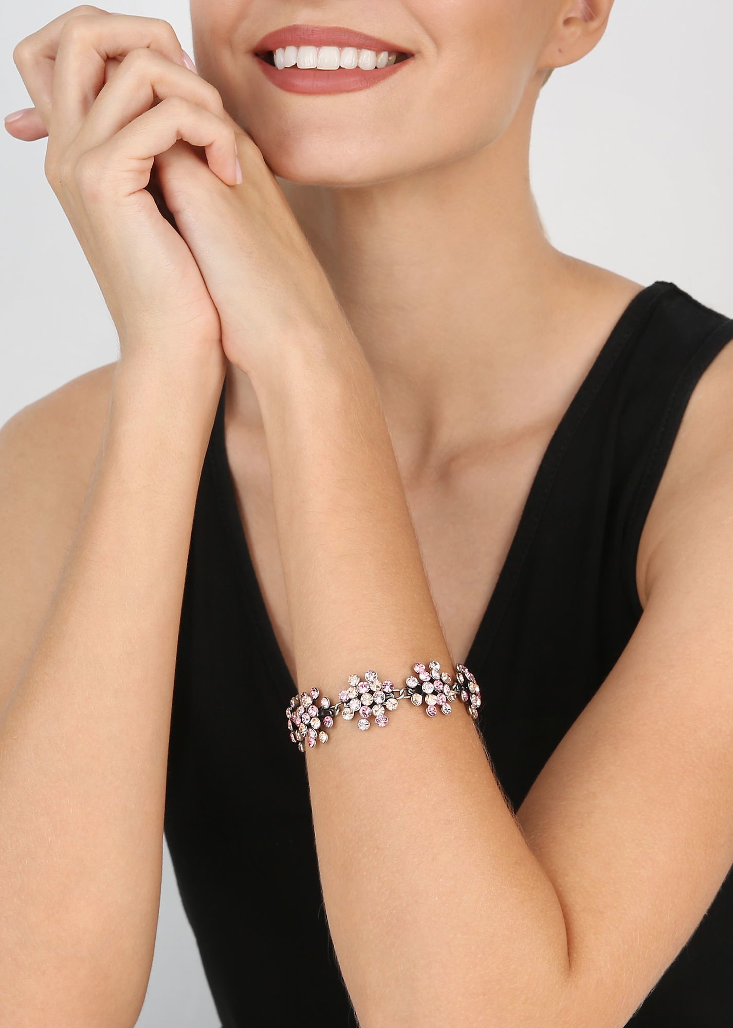 Bild für Armband Magic Fireball Beige / Pink  Classic Size (21mm Ø)