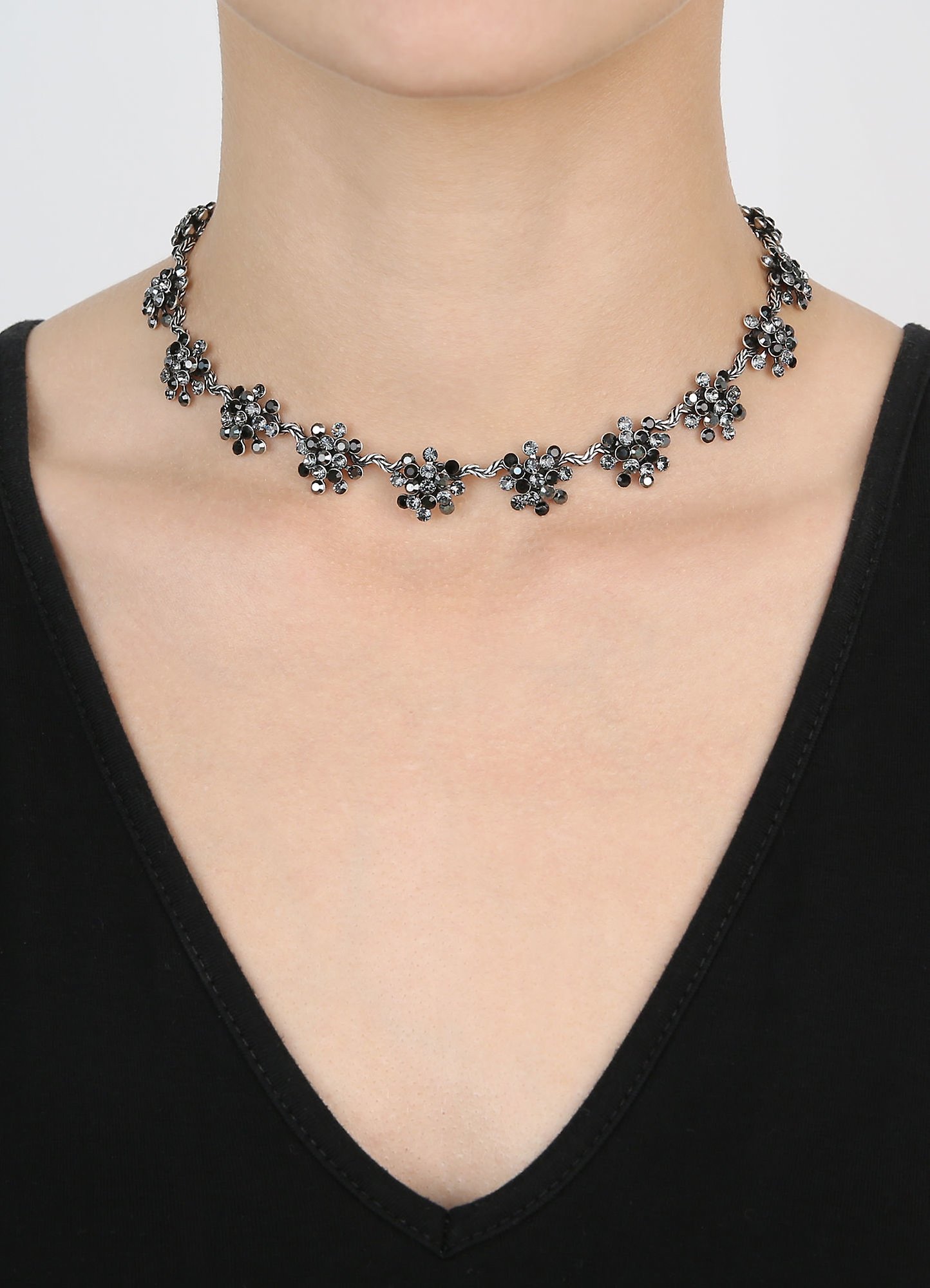 Bild für Halskette Collier Magic Fireball Schwarz  mini