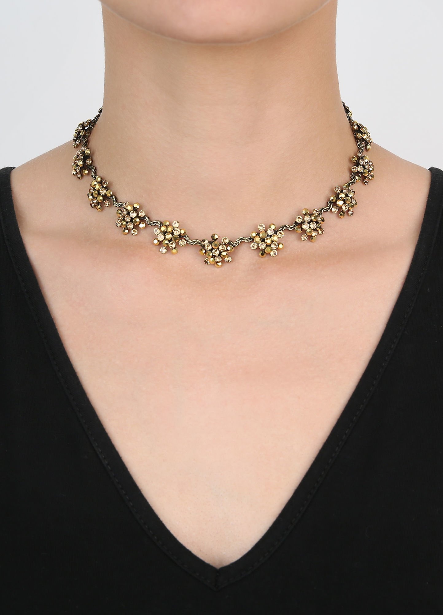 image for Necklace Collier Magic Fireball Brown  mini