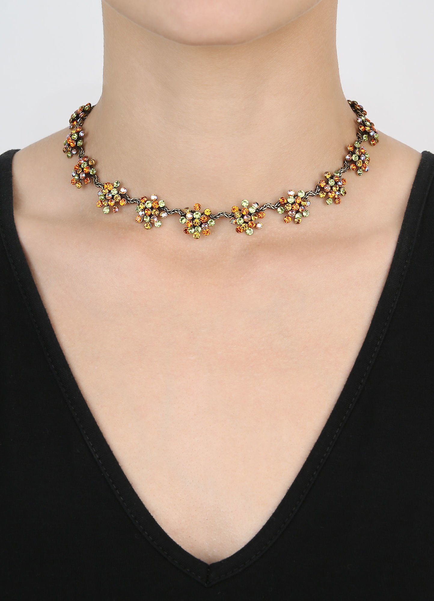 image pour Collier Collier Magic Fireball Orange / Vert  mini